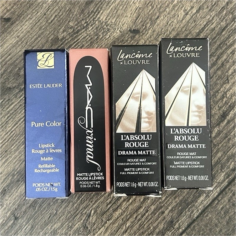 Estée Lauder, MAC, Lancôme Mini Lipstick Bundle