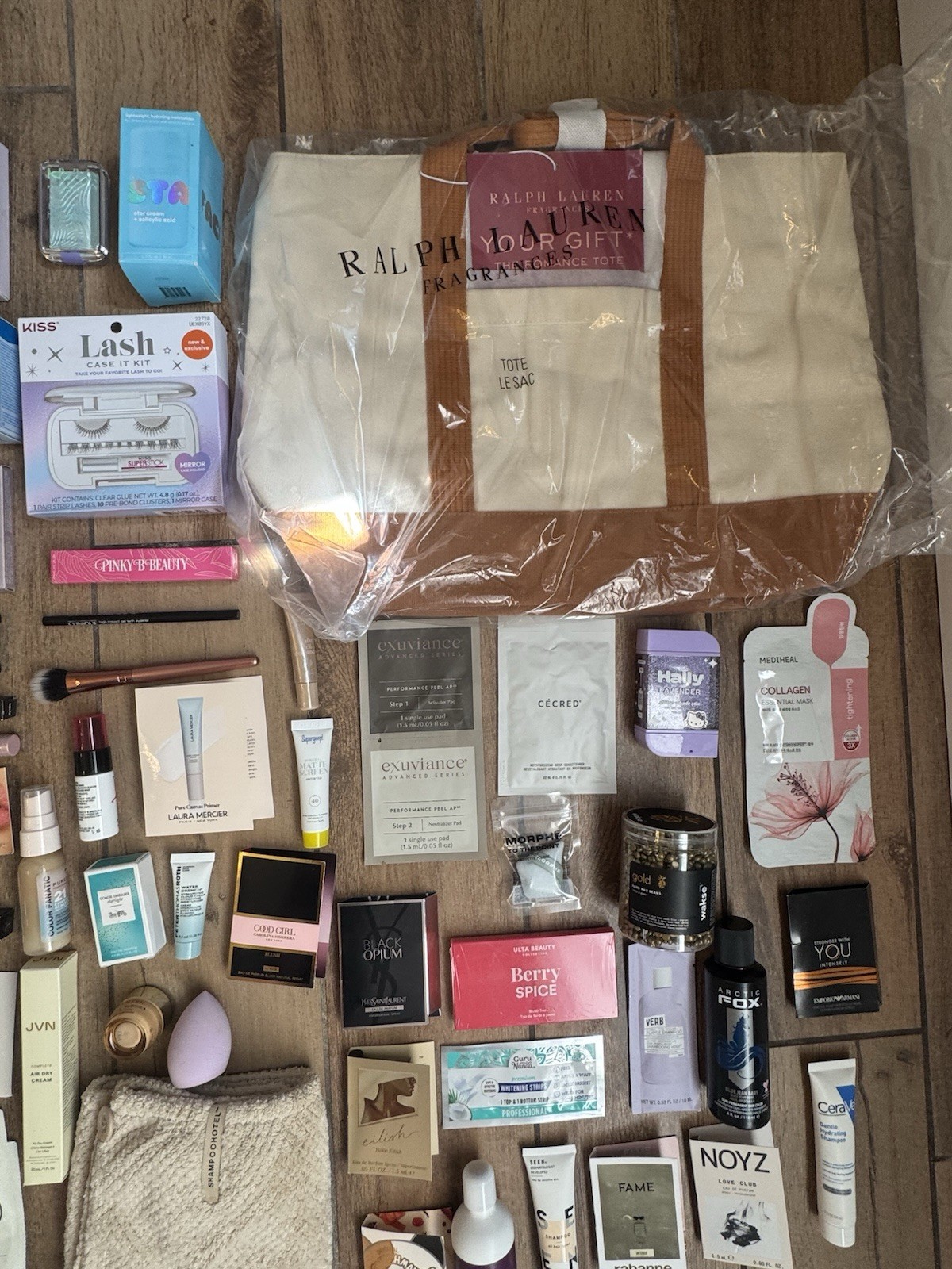 100 Pc Huge Makeup + Skincare Bundle Full Size & Deluxe High‑End & K‑Beauty Lot