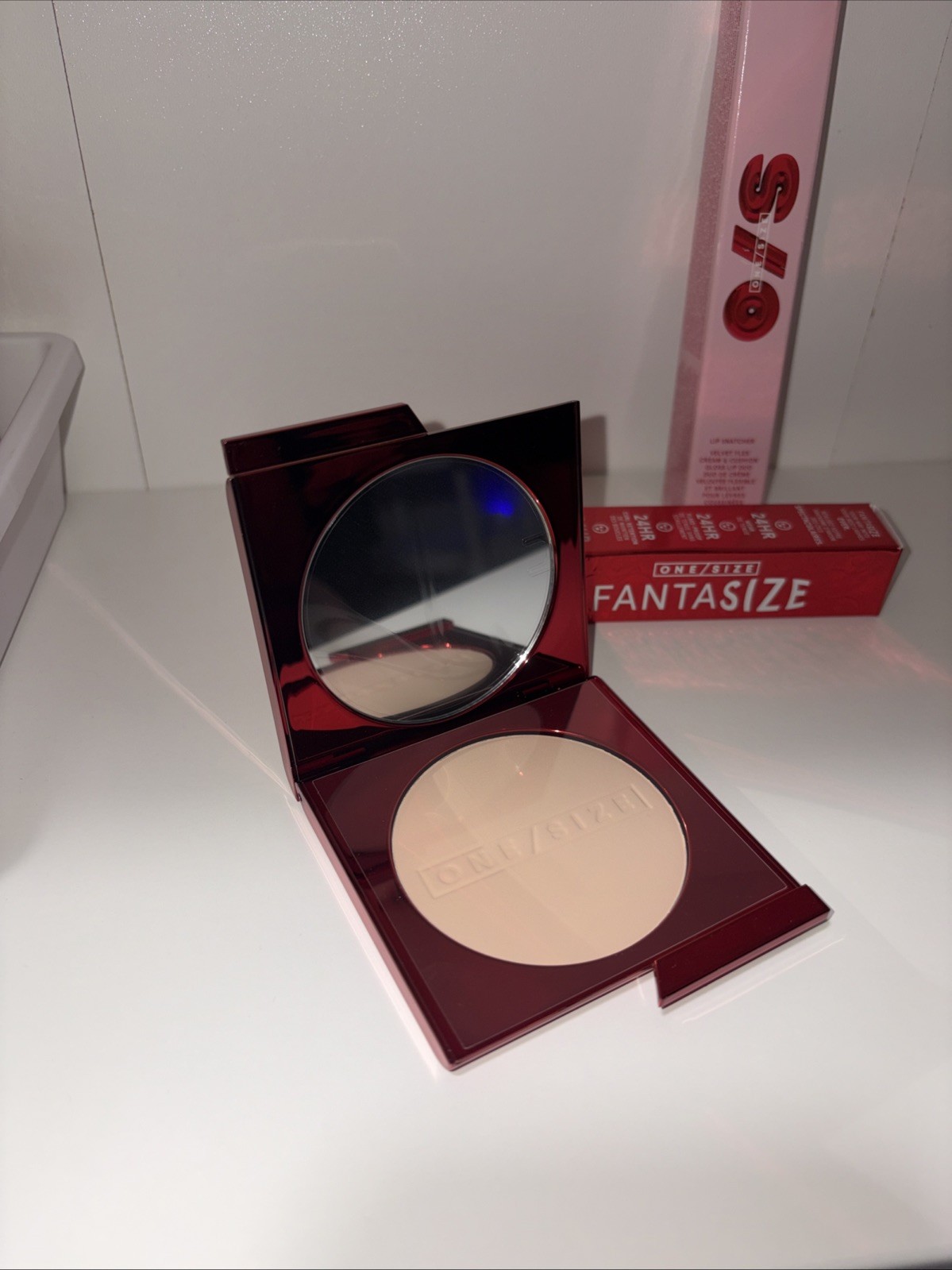 ONE/Size Bundle Of 4!! Mascara, Lip Snatcher, Go Off Mist, Fair/Neutral Powder