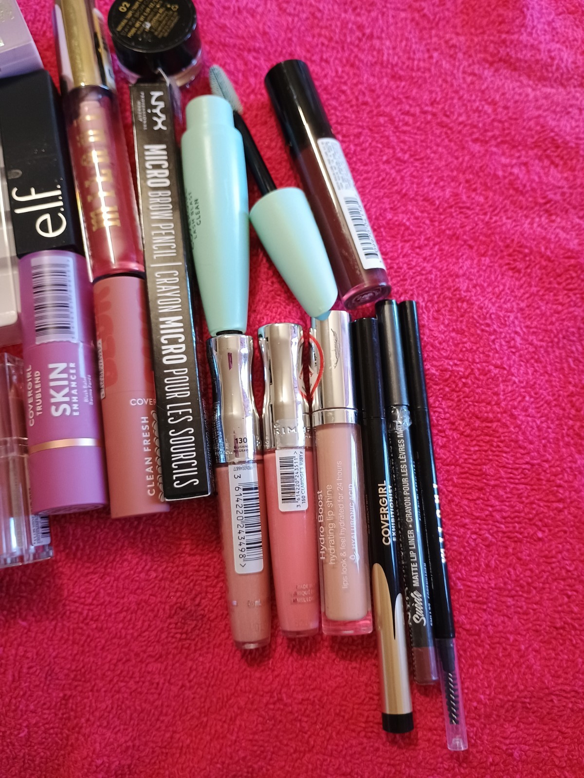 Makeup Bundle CoverGirl, L’Oreal, Maybelline, Almay, Rimmel – All NOT Sealed