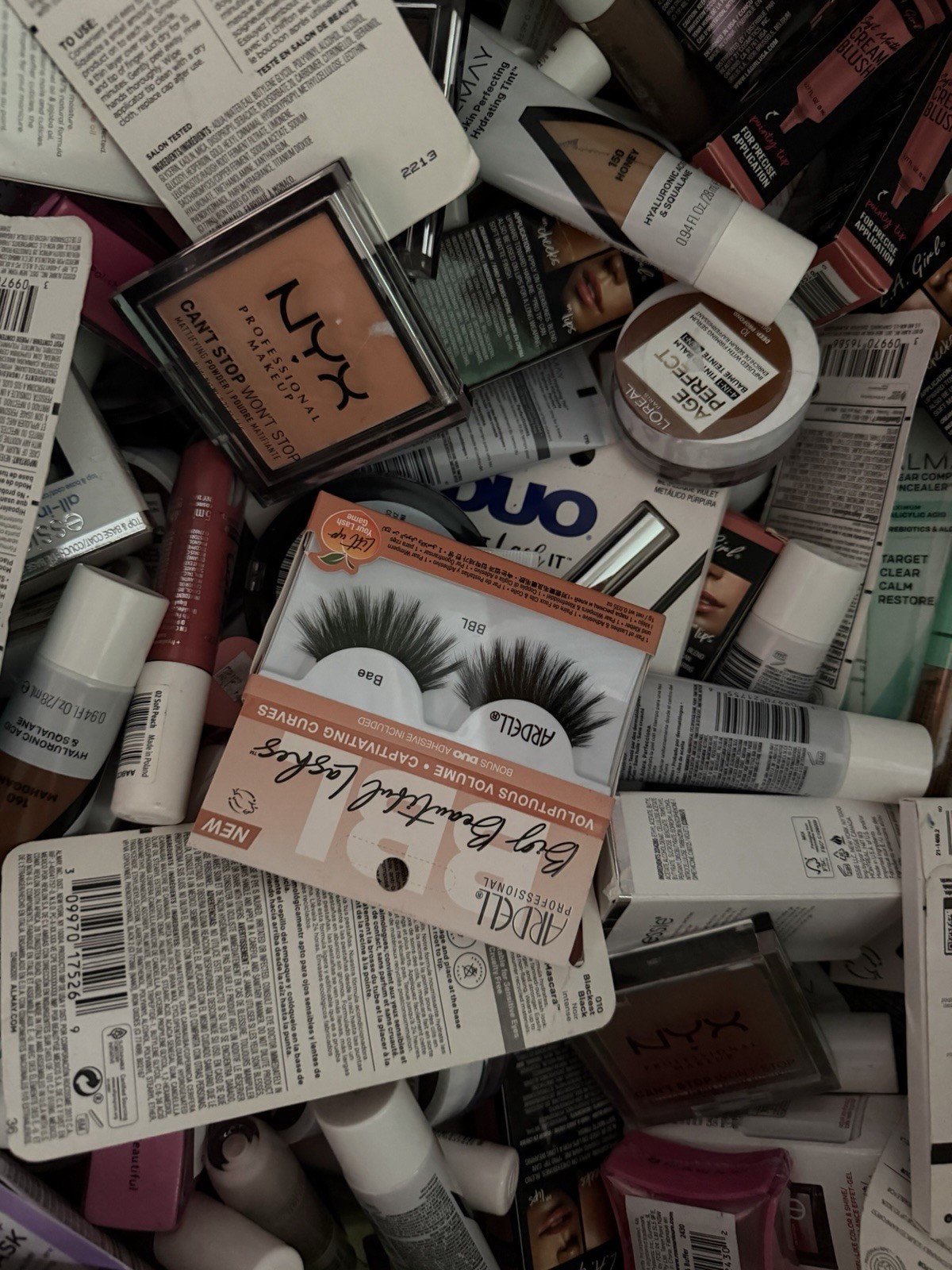 NEW Makeup, Health, Beauty Cosmetics Bundle Lot – 100 Pieces Assorted Wholesale