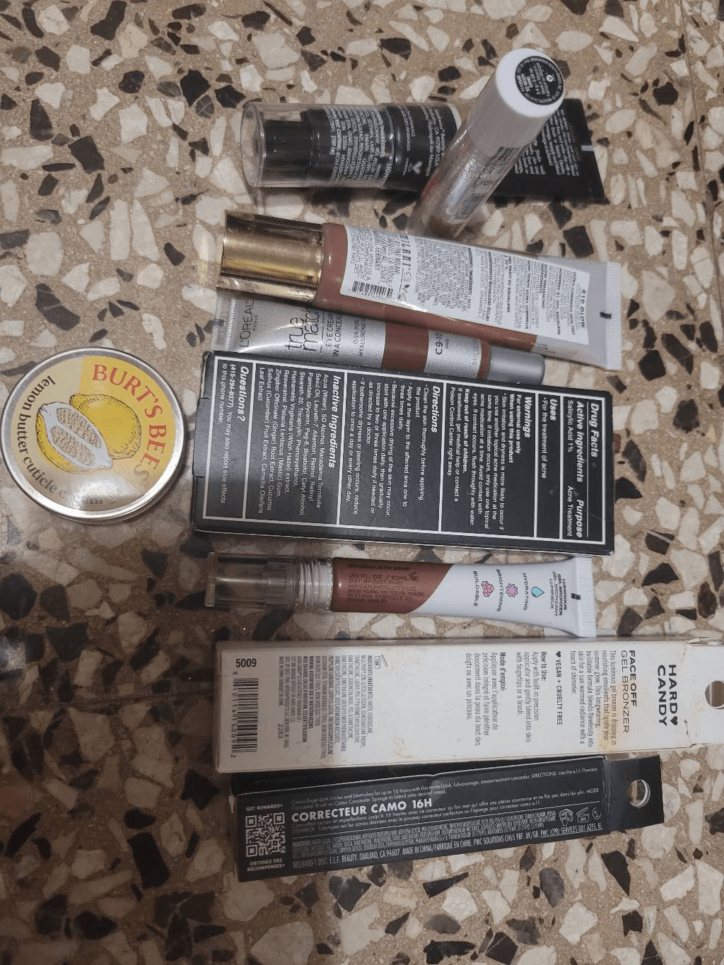 Make up of multiple brands
