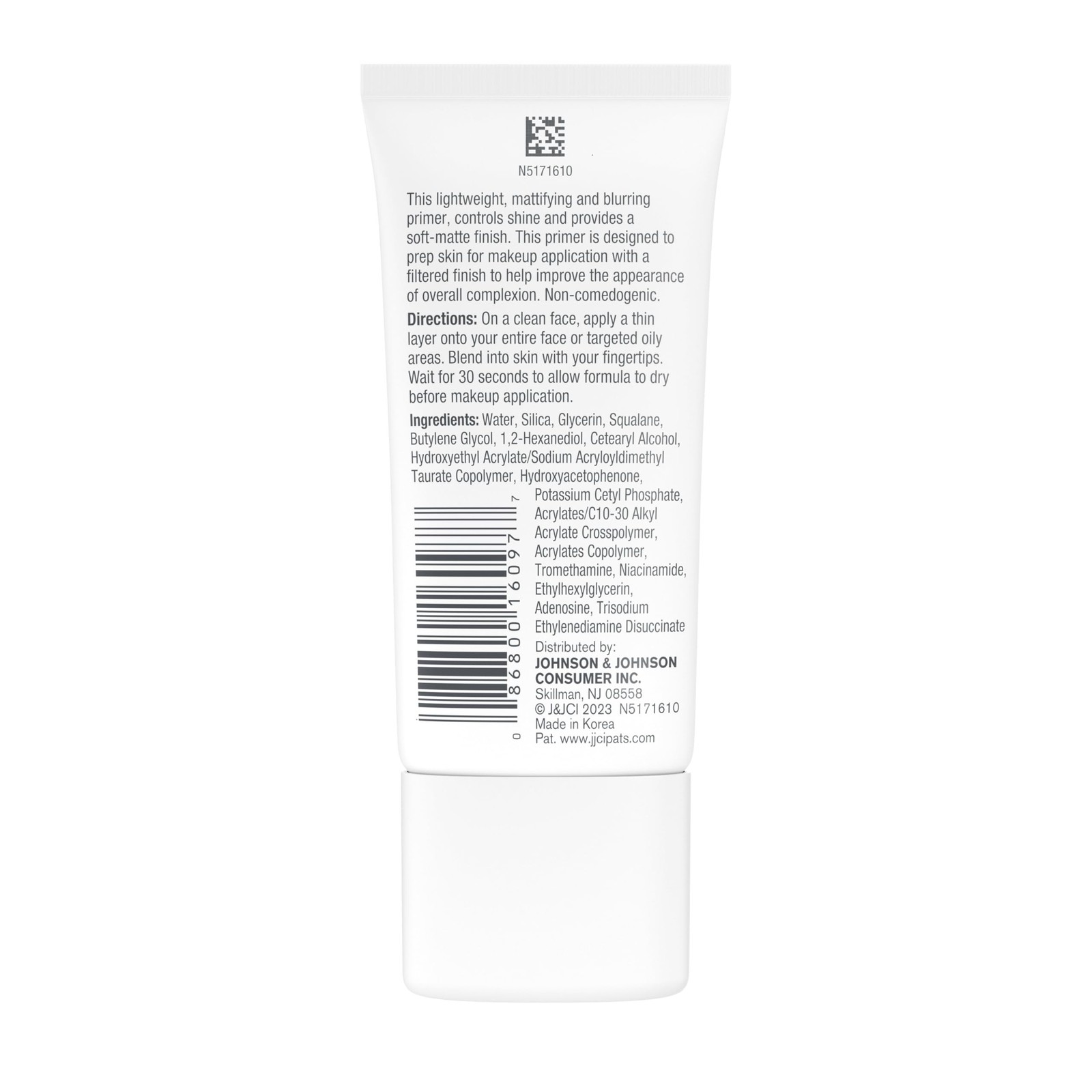 Neutrogena Mattifying Primer with Shine Control, Lightweight Pore Blurring Fa…