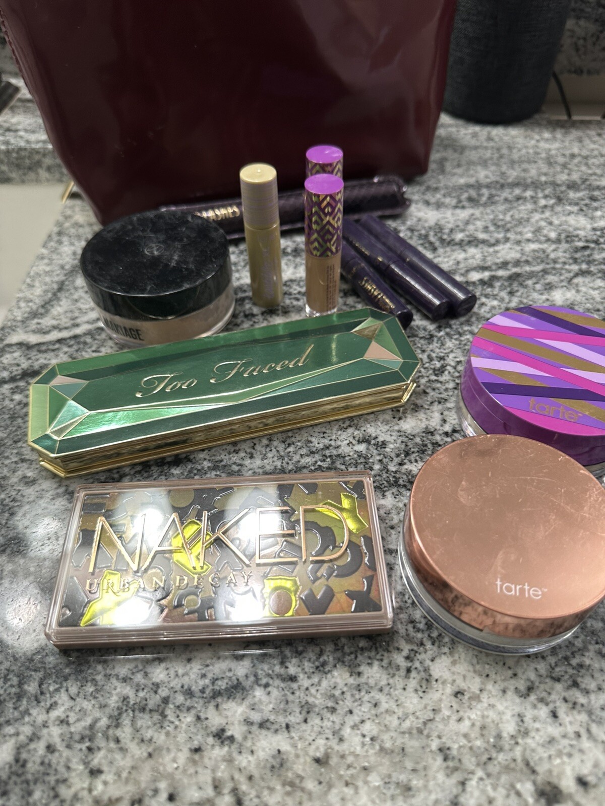 Large Lot Makeup/Cosmetics – Urban Decay, Tarte, Too Faced , And IL Makiage