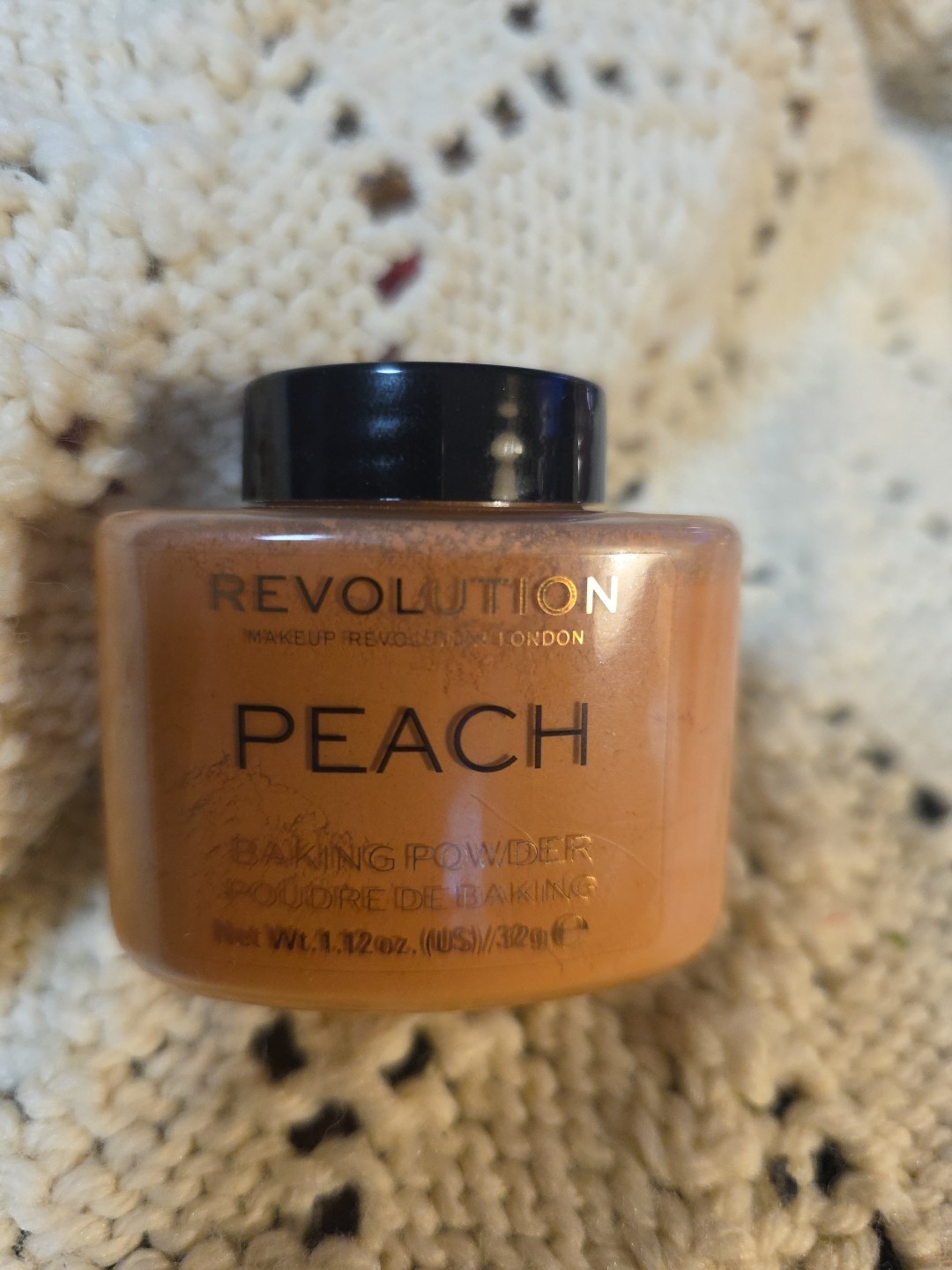 Lot of 3 NEW Revolution Foundation Med/Loose Powder Peach/Highlighter Rosegold