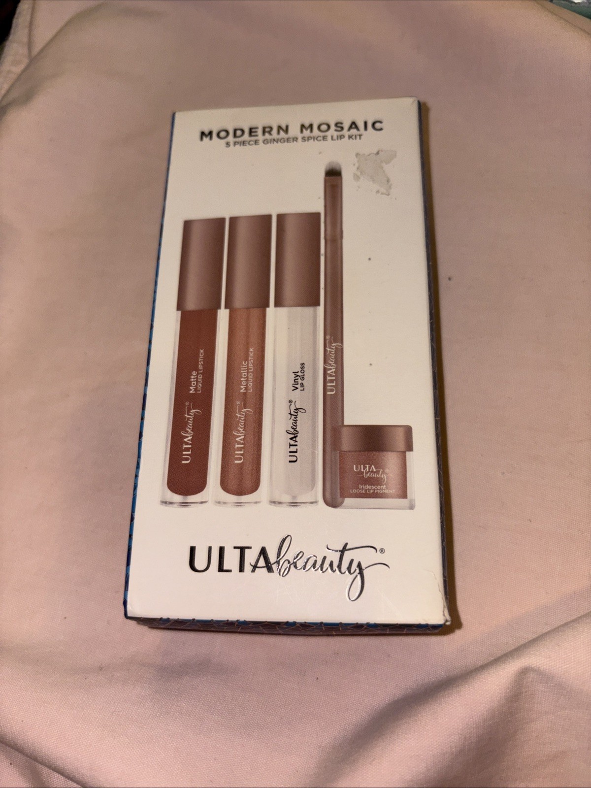 5-Pack x Whish Vanilla Bean Lip Scrub + ULTA Modern Mosaic Ginger Spice Lip Kit