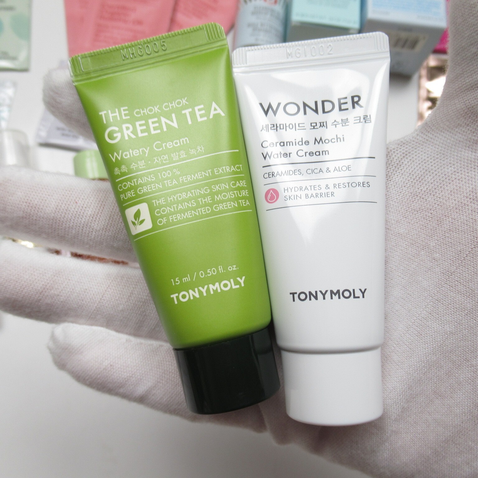 40+ Skincare Sample Lot TONYMOLY Water Cream Mad Hippie Belif True Cream Farmacy