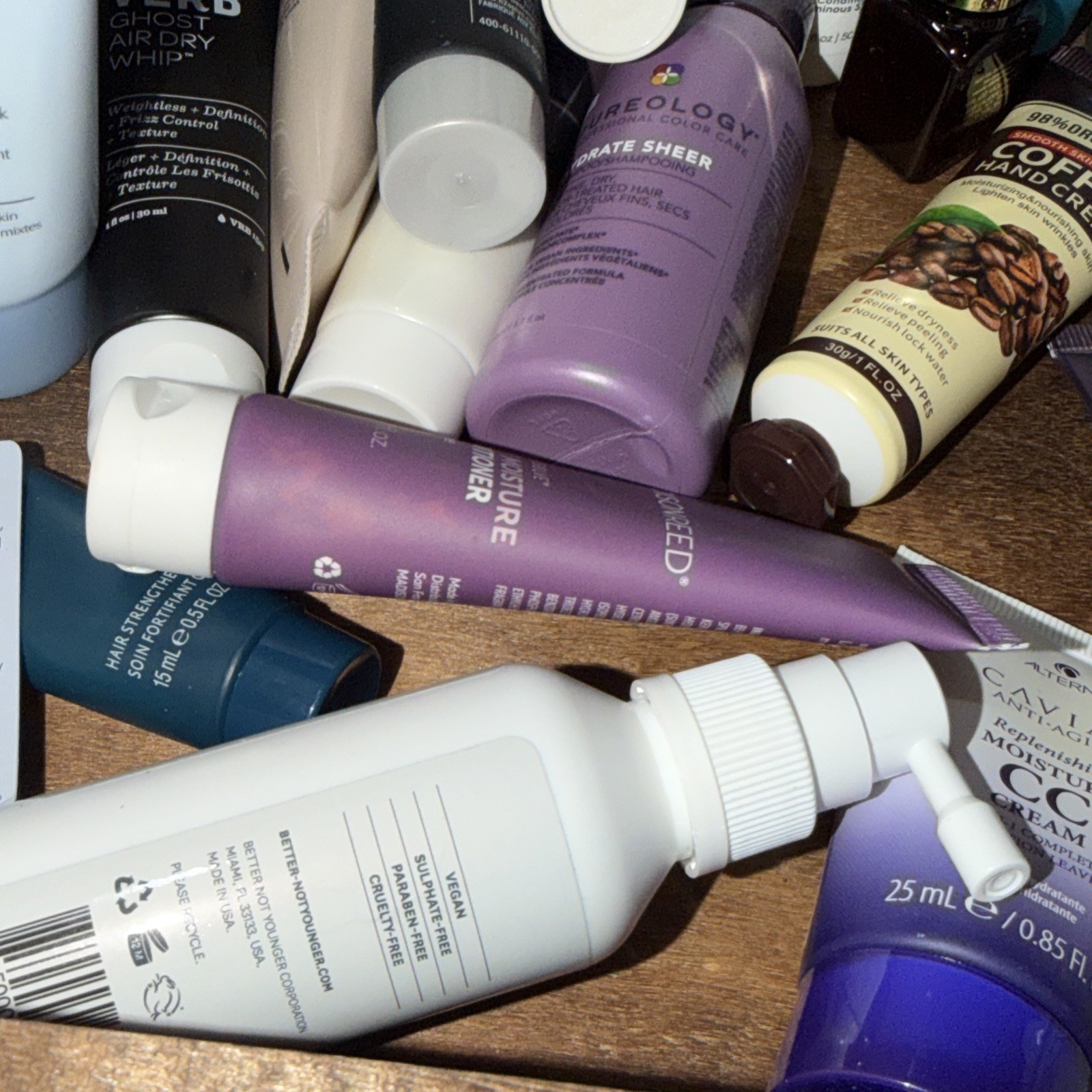 Lot of 30 Deluxe / Travel Size Hair Care, Mixed Beauty Product Samples CC
