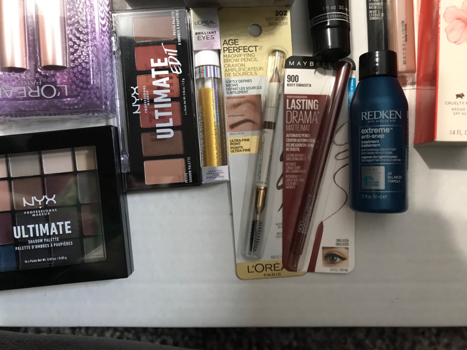 LOT MAKEUP MIXED BEAUTY LOTS FACE SKINCARE Complete Face Set 12 Items