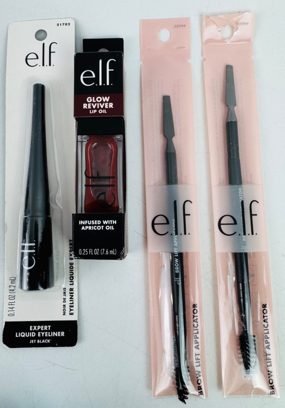 e.l.f Cosmetic Makeup Lot Bundle of 36 items: Eyeshadow, Primer, Lip Oil, Eyeli
