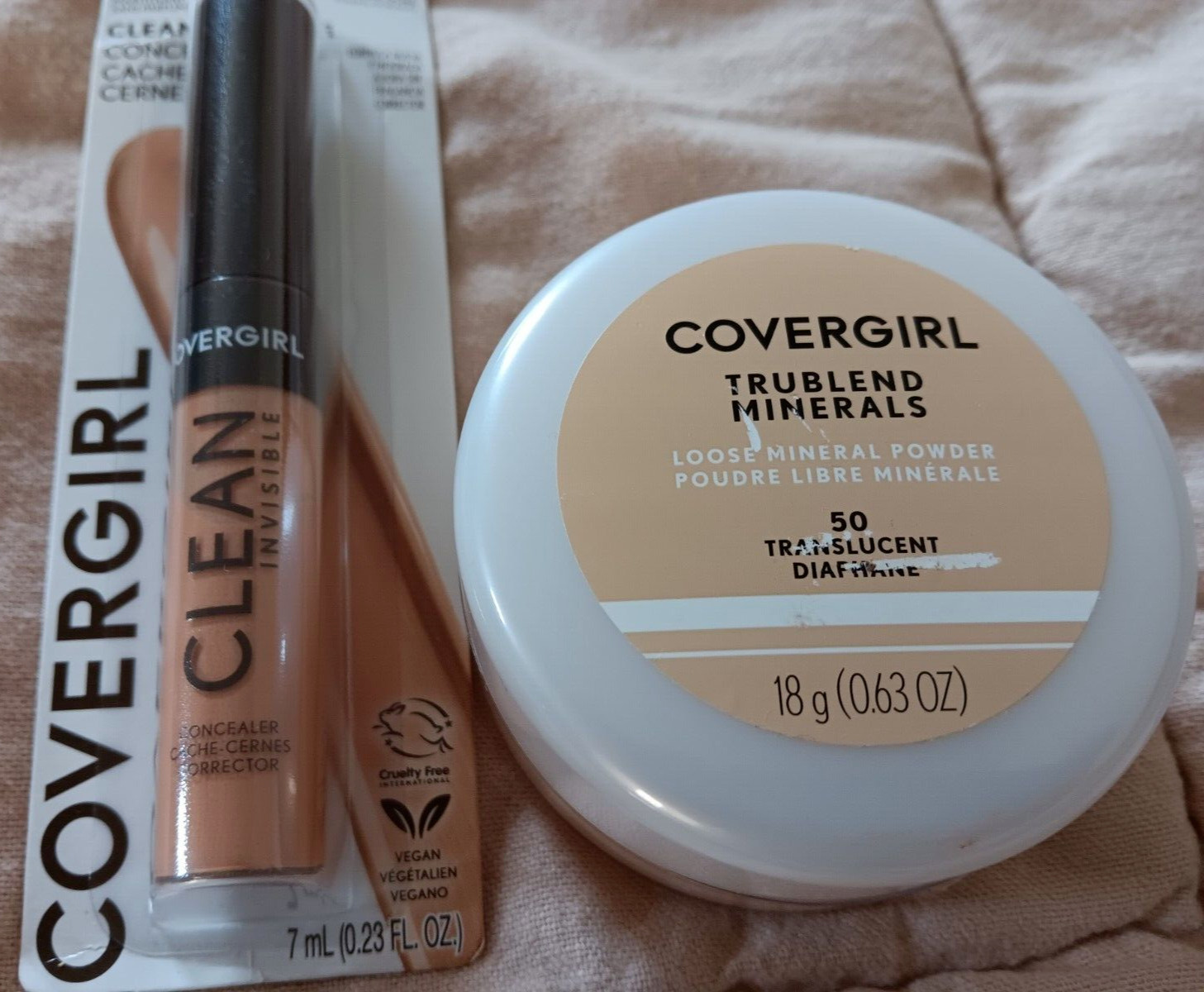 Covergirl Lot Trublend Loose Mineral Powder Translucent Golden Ivory Concealer