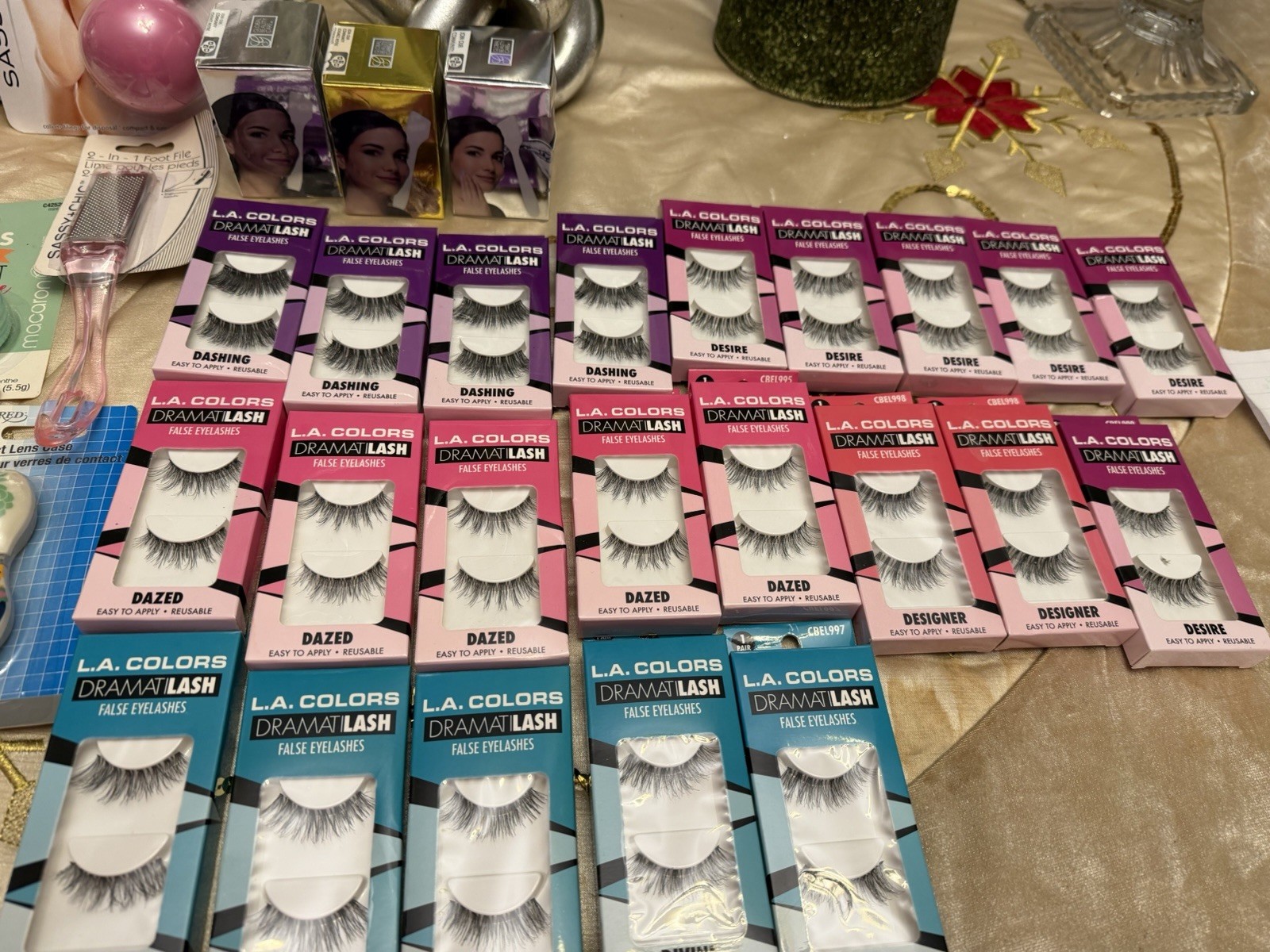 Mixed MAKEUP BEAUTY Bundle Lot of 60 PCS *See Details Pictures Hair Color +++