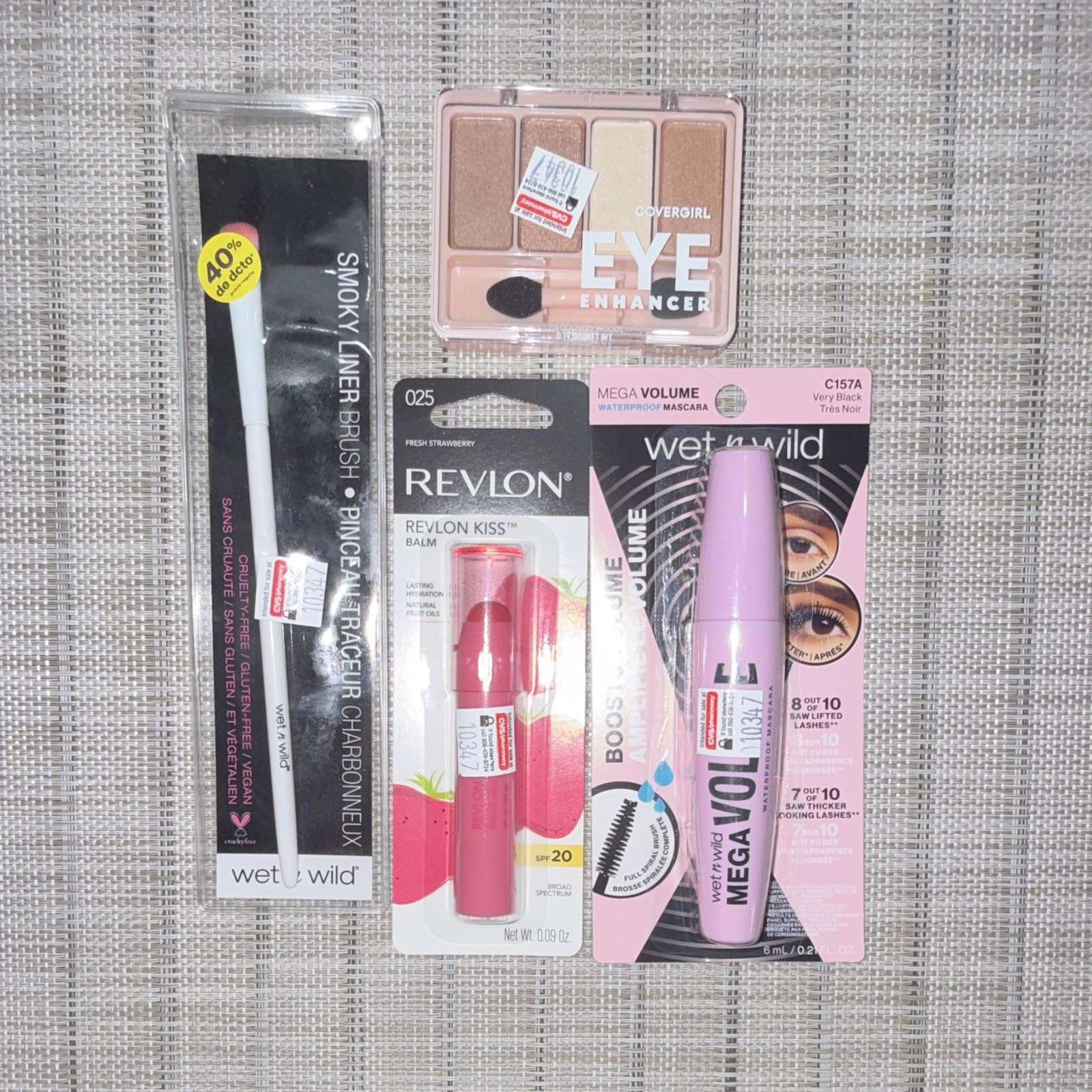 Assorted Full Size Vegan Cruelty-Free Covergirl, Revlon, wet n wild Lot