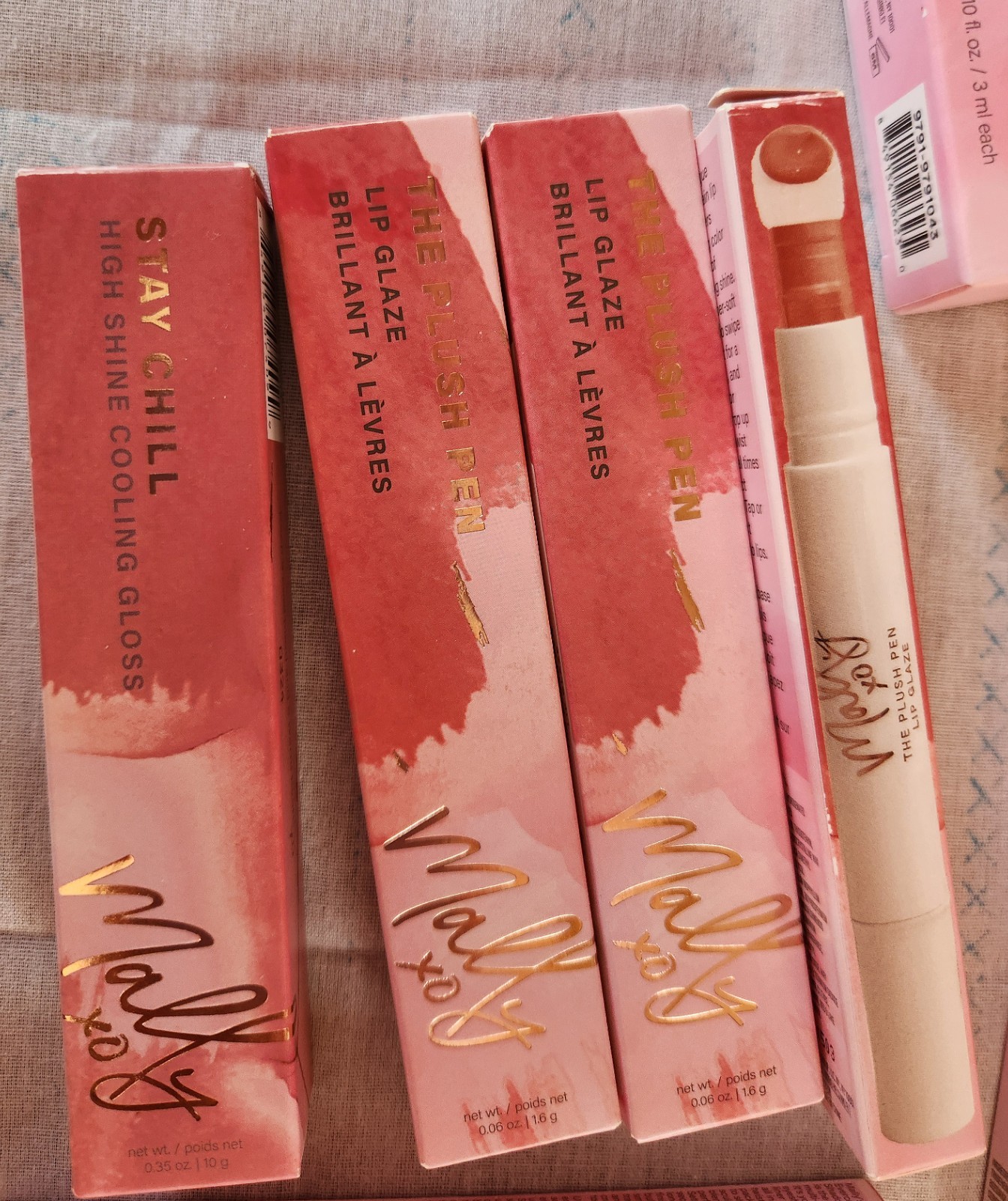 34 New Mally Cosmetic Makeup Items Bundle Lot