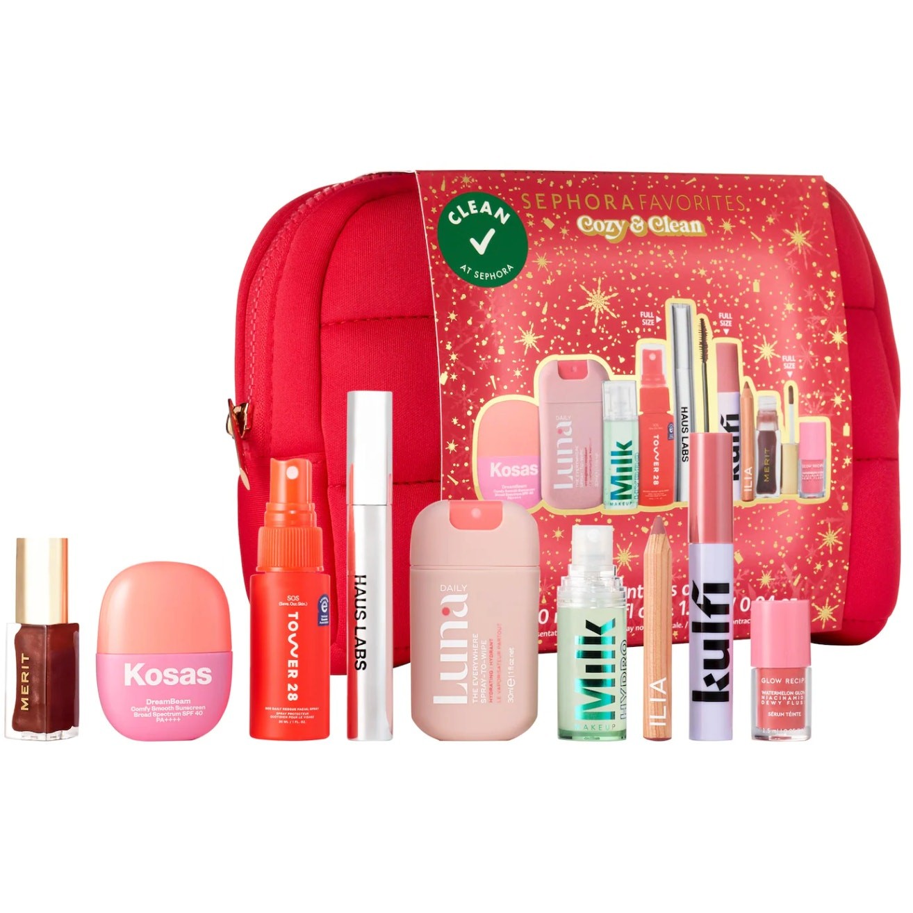 Sephora Favorites Set Cozy & Clean Holiday NEW 2025 Makeup Sets Kits Sold Out