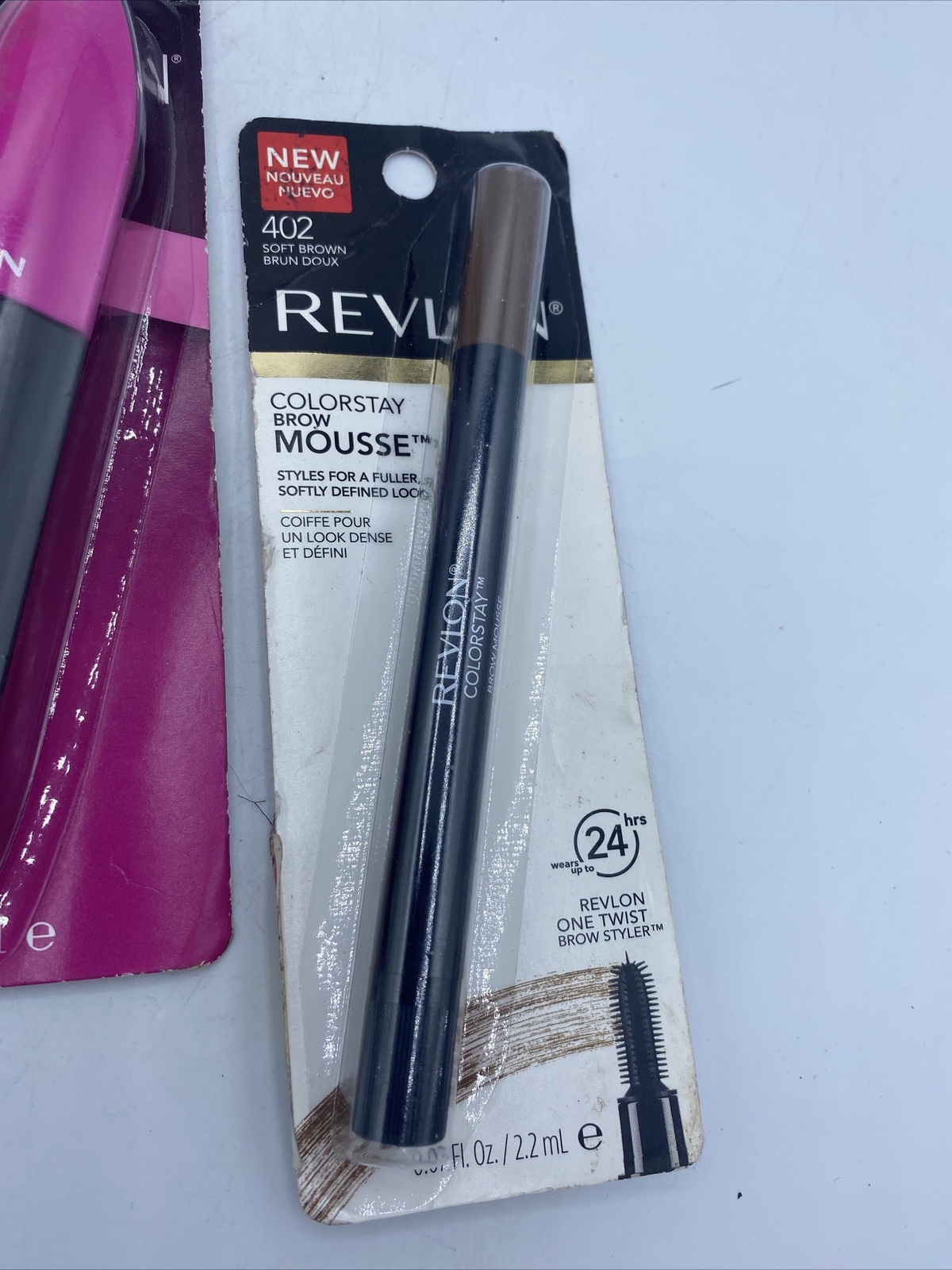 5 Piece Makeup Lot Revlon Including Liquid Eyeliner, Mascara, Brow Mousse& More