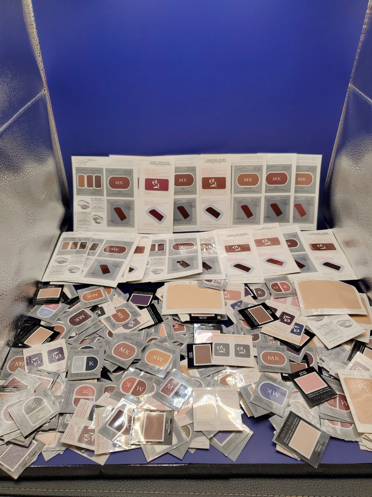 Large 200+ Mary Kay Samples Eye Color Cheek Powder Perfect Makeup Foundation