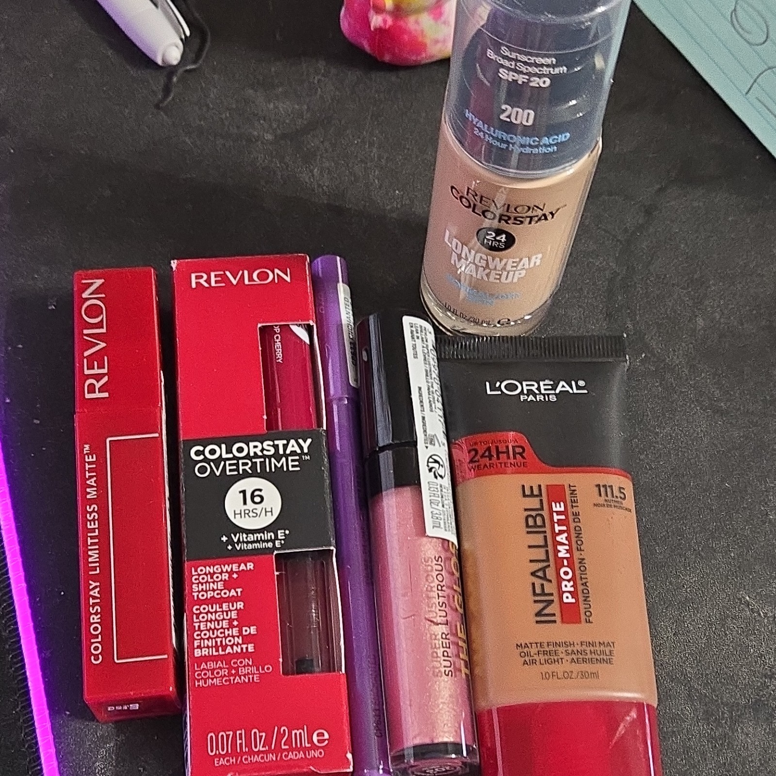 Revlon & L’Oréal Paris Full Size Mixed Lot ColorStay, Infallible, Oil-Free