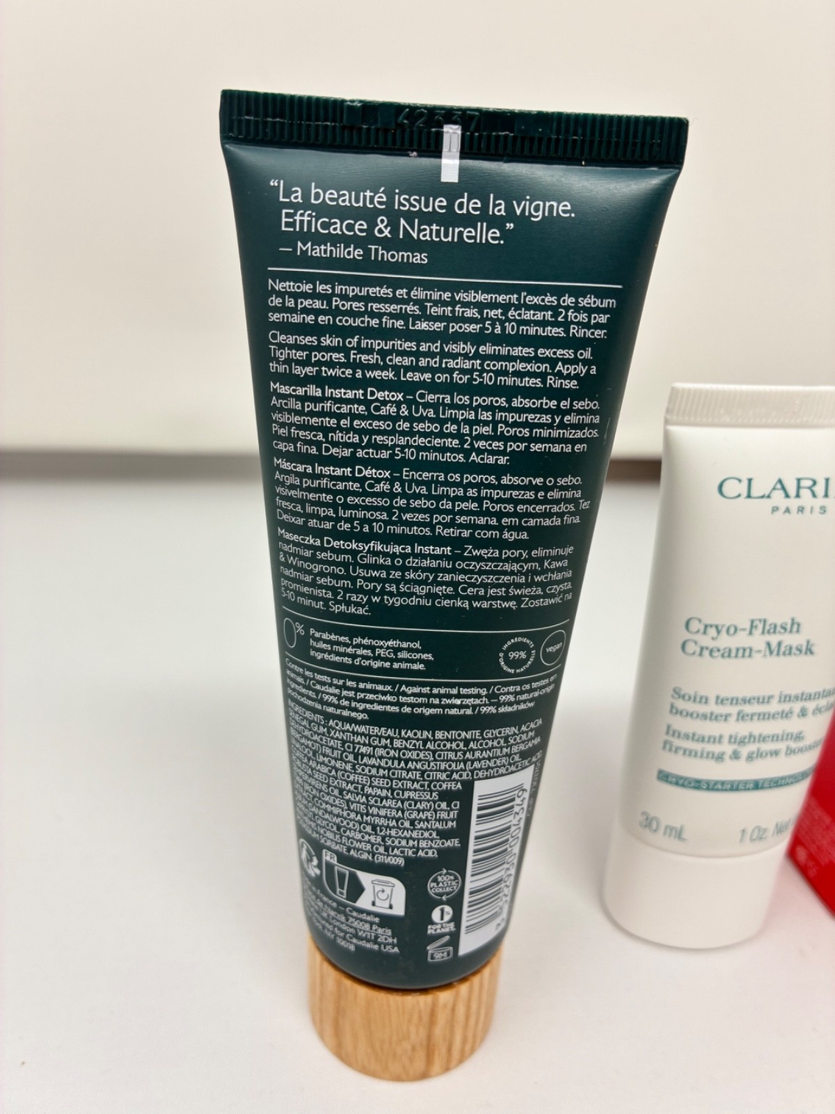 Premium Luxury Skin Care Lot Caudalie Clarins Estée Lauder Elemis Peach & Lily