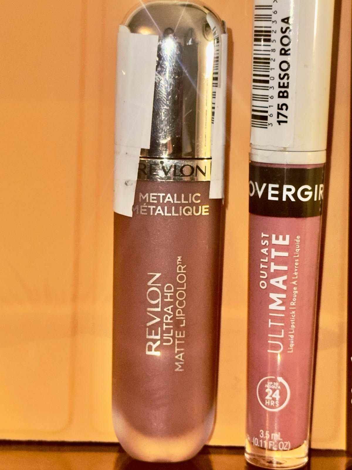Revlon Ultra HD Matte Lipcolor, Covergirl Outlast 175, Beauty Creations Lip Lin…