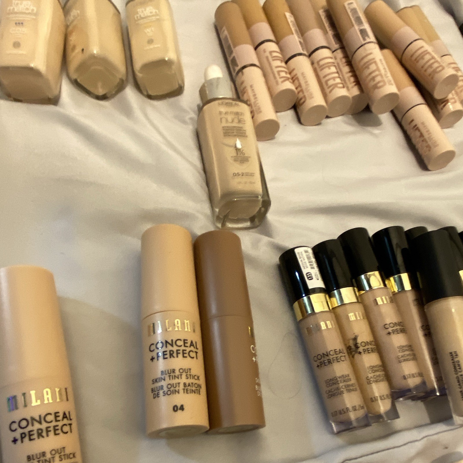 Milani Conceal + Perfect Blur Out Skin Tint Stick Makeup Mixed Lot