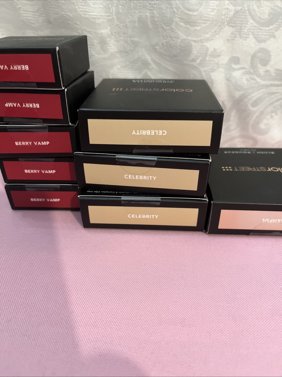 New Color Street 12 Piece Makeup Lot Blush Highlighter Blush Balm STYLISTS LOOK