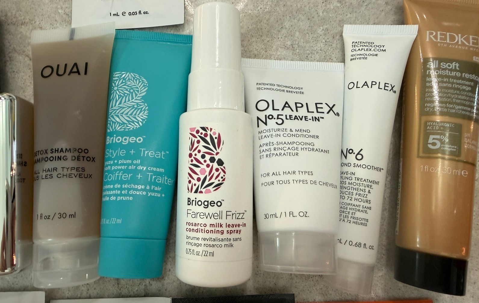 NEW!High End Mixed Lot of Deluxe,Full & Travel Hair Samples!OUAI, IGX,WOW & more