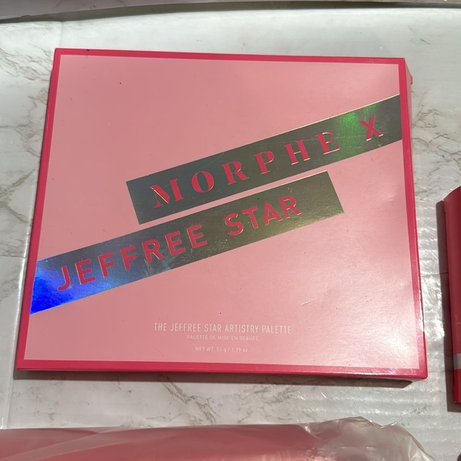 Jeffree Star morphe limited edition eyeshadow palette brushes lip gloss spray