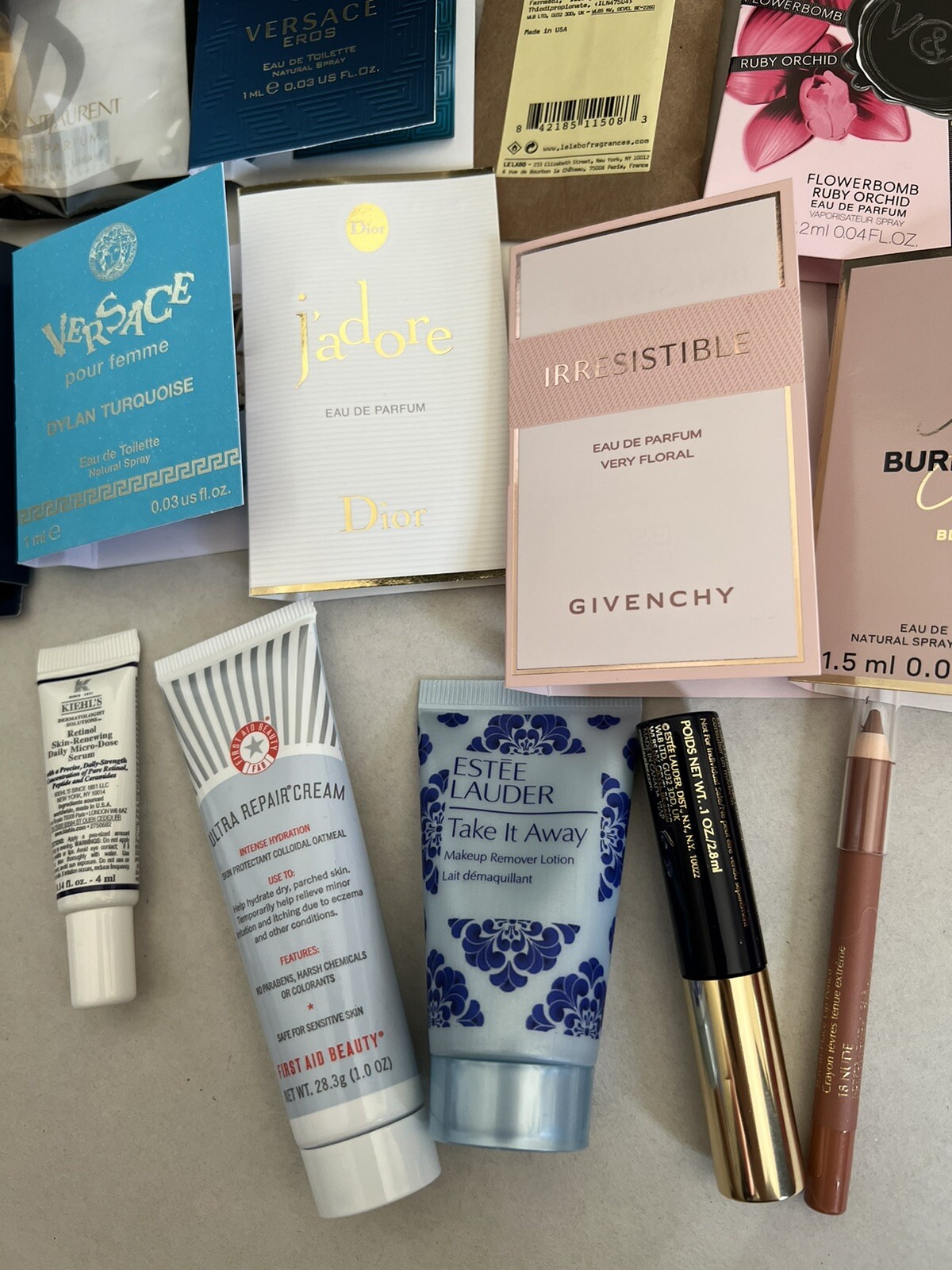 High End Skincare*Perfume *Cosmetics 20pieces Travel&Sample Size*