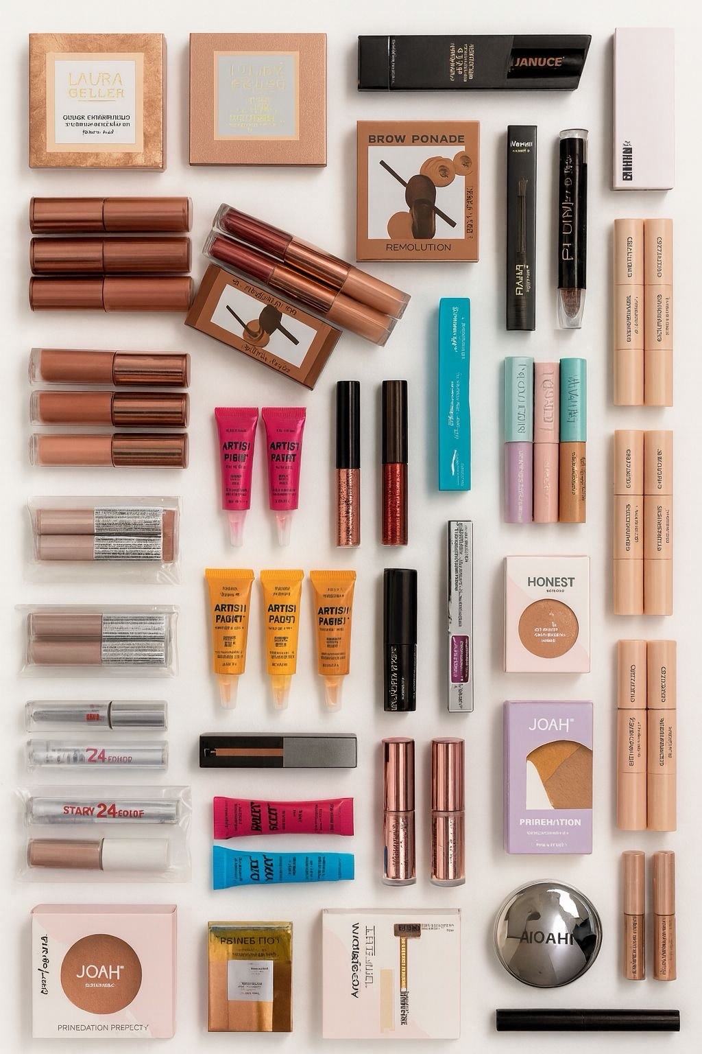 Laura Geller, Revolution, Joah, L’Oreal Makeup Lot, Cruelty-Free, Full & Sample…