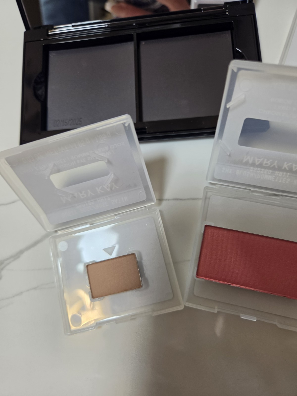 Mary Kay Perfect Palette Chromafusion Eye Shadows & Blush Shy Dusty Espresso