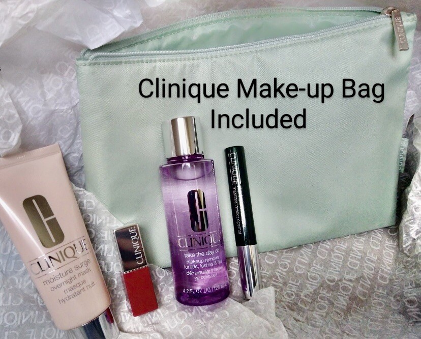 Clinique Makeup Accessories Combo Items Plus Free Bag. Unboxed, But, Unopened.