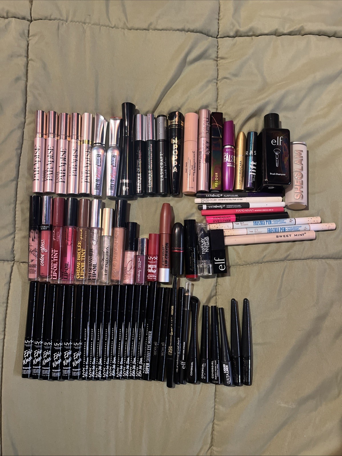Makeup Bundle MAC, Too Faced, NYX, L’oreal Clinique, Maybelline, Sephora, VS