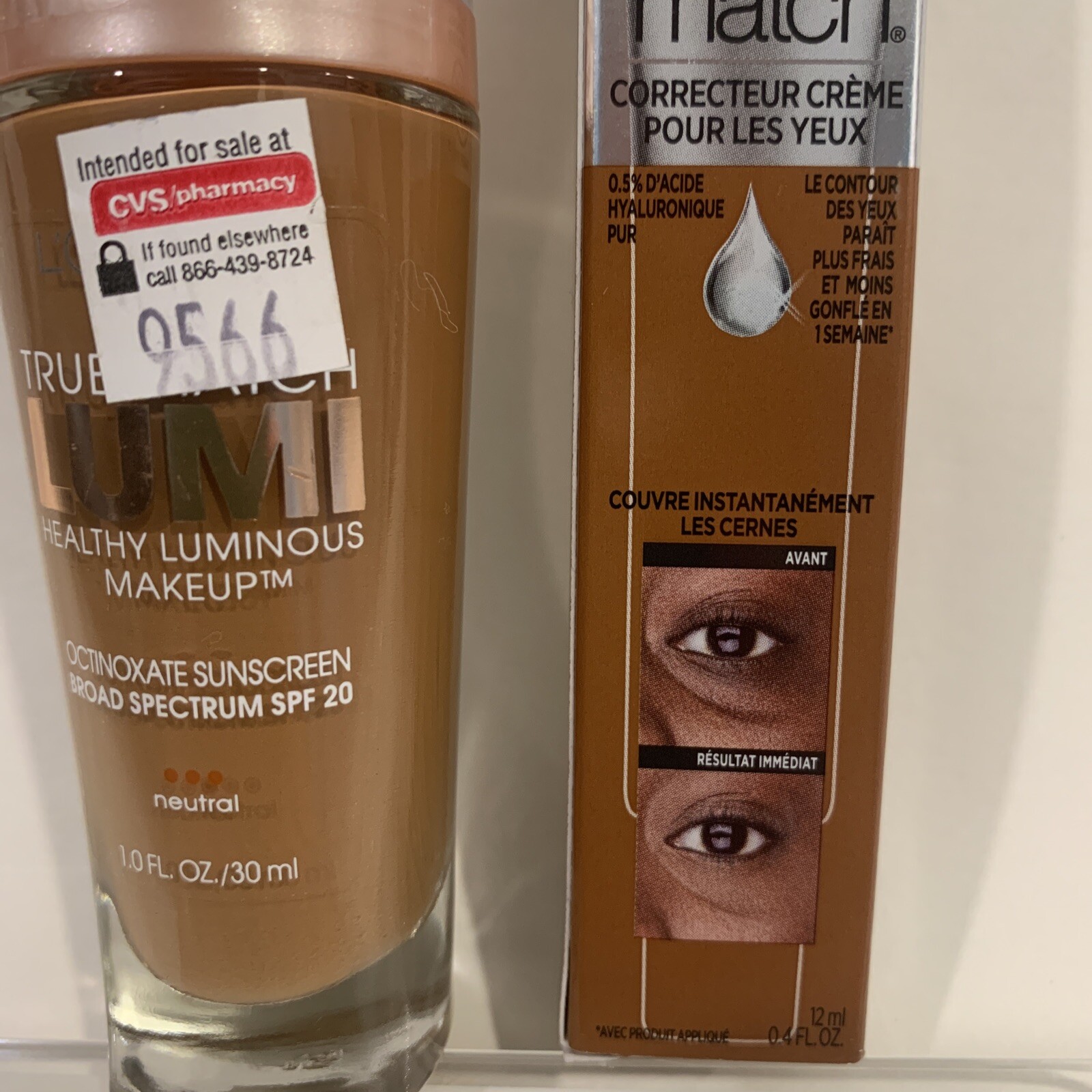 L’Oréal True Match Lumi Healthy N 7-8 Makeup N & Eye Cream Concealer N 7-8