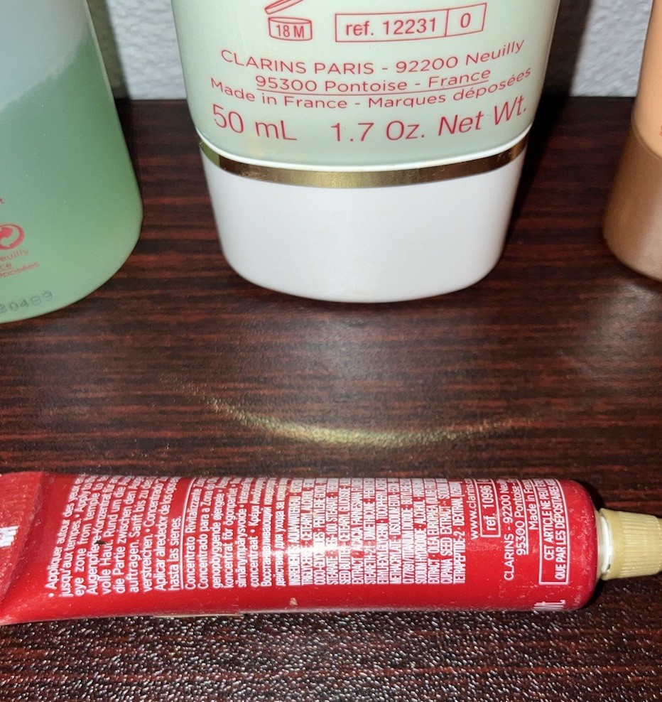 13pc Designer Beauty Lot: Clarins Skincare, Laura Mercier, Armani, Bobbi Brown