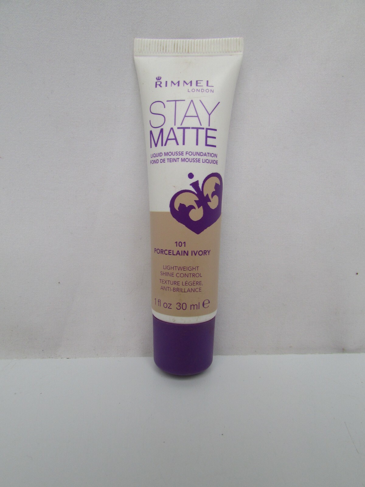 Rimmel Stay Matte Liquid Foundation Porcelain Ivory & Extreme Black Mascara NEW