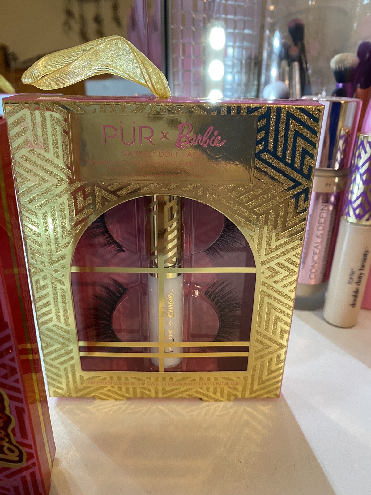pur Barbie 10 Piece Set With Barbie Purse