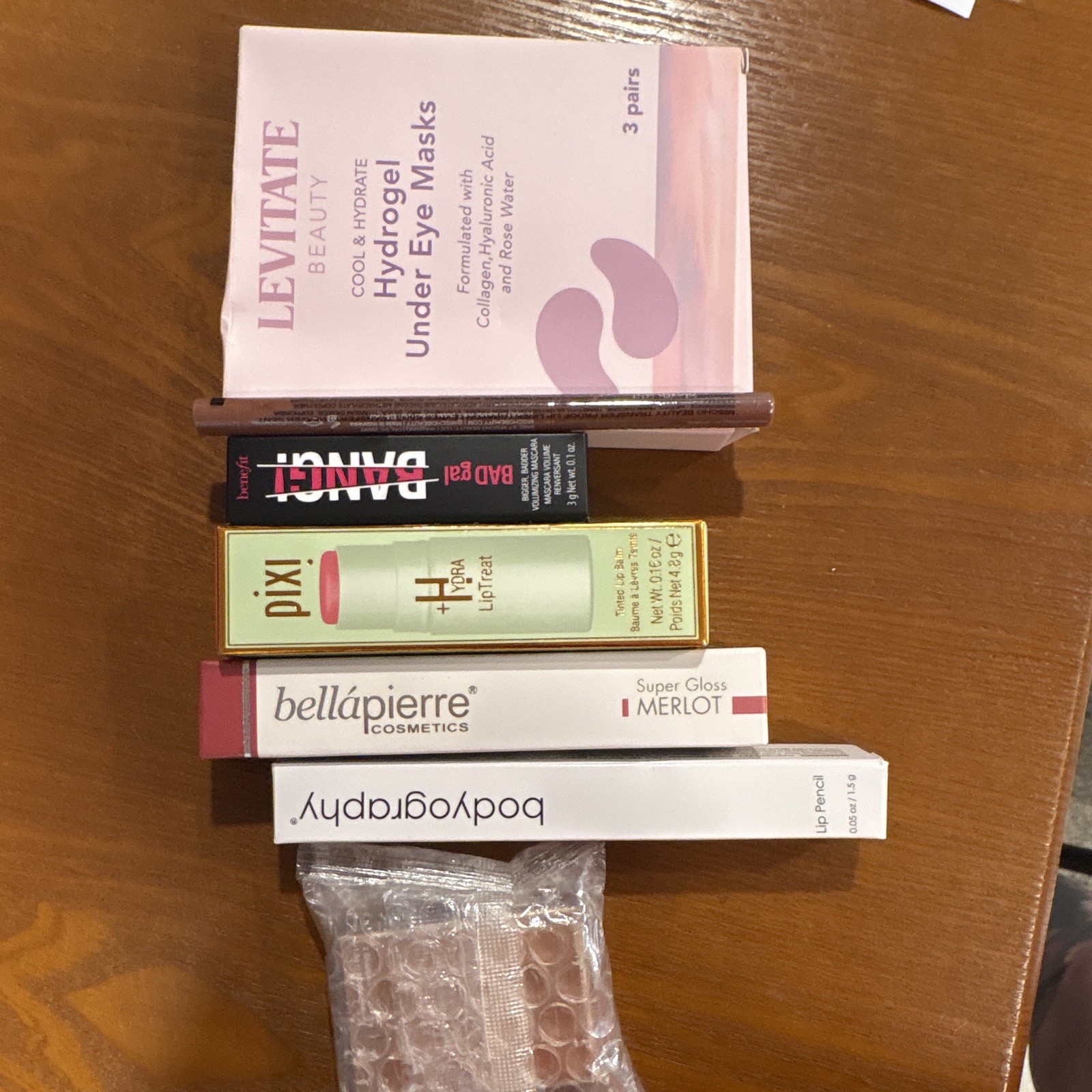 Mixed Brands Travel Size Makeup Lot Benefit BADgal BANG Pixi Hydra LipTreat