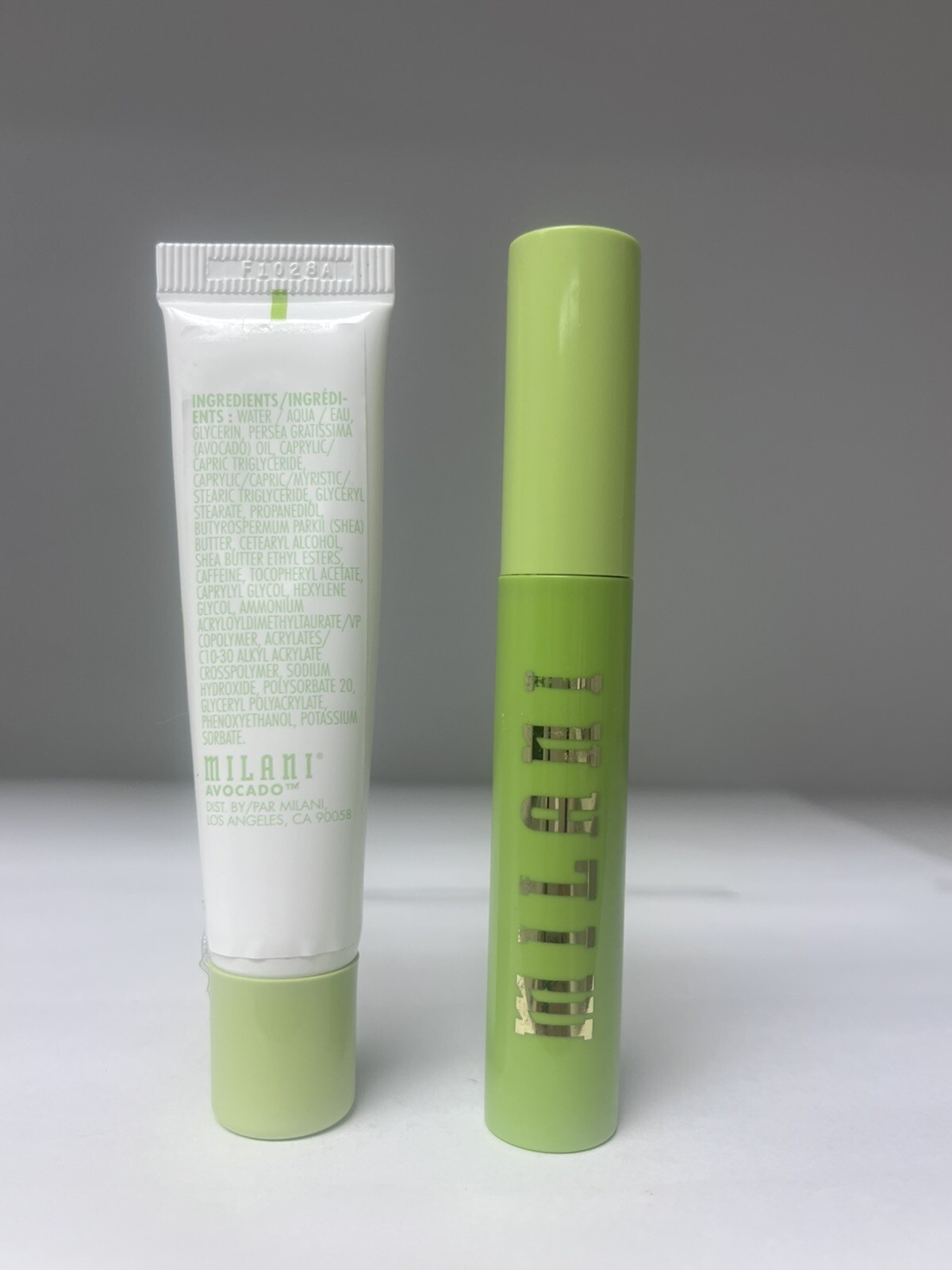 SET OF 2 Pieces MILANI-AVOCADO Clear Brow Gel & Eye Cream With Avocado Oil