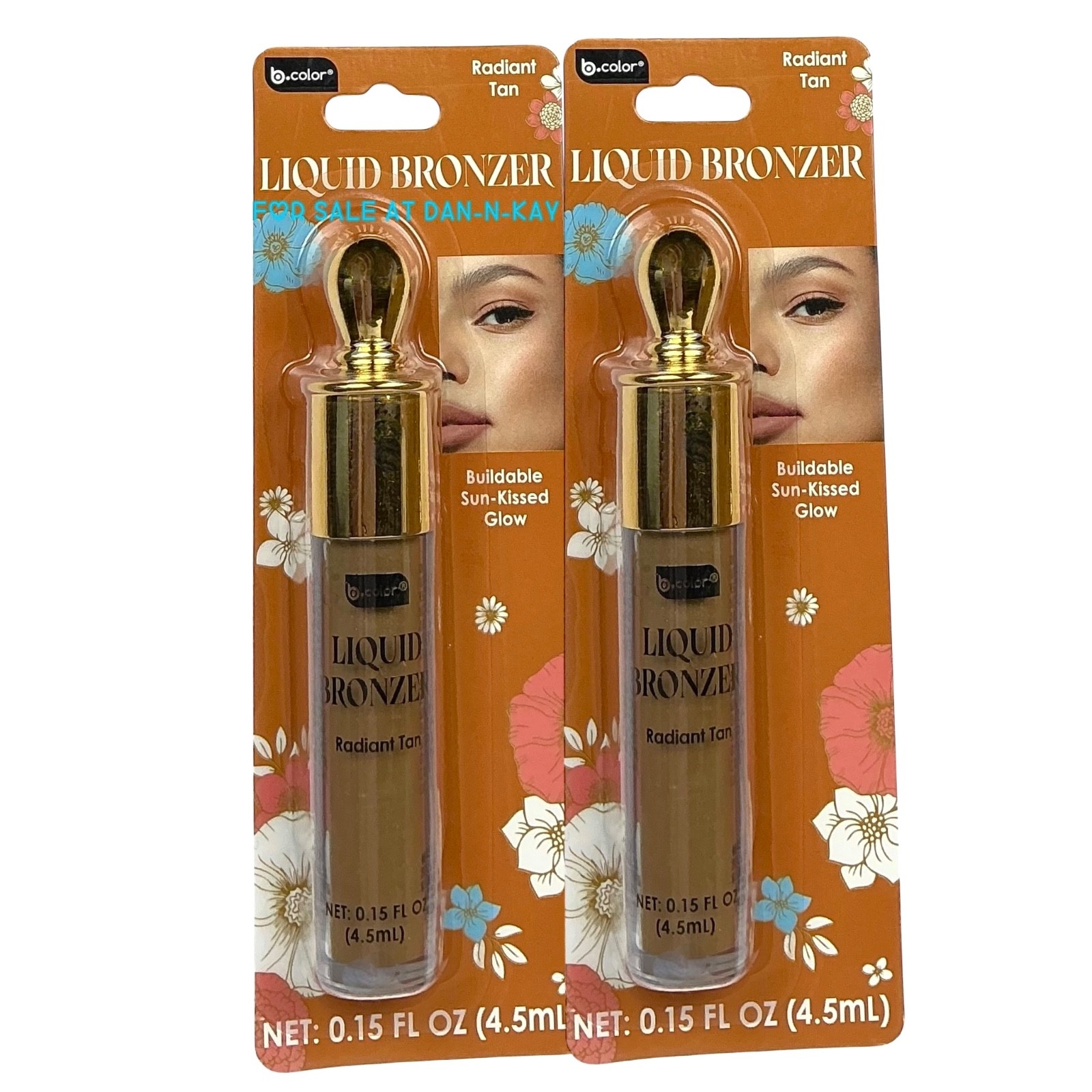 B.COLOR – liquid bronzer Radian Tan Set Of 2