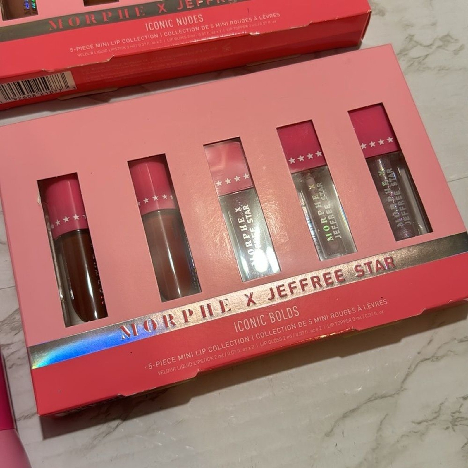 Jeffree Star morphe limited edition eyeshadow palette brushes lip gloss spray