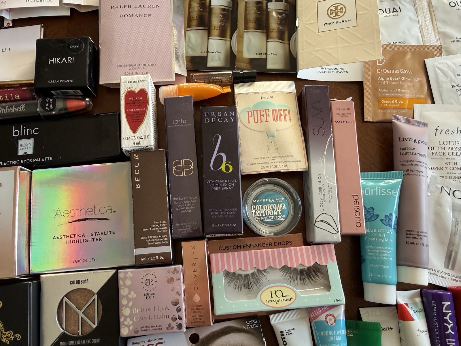 Massive Make Up Lot, Versace, Gucci, Giorgio Armani, Large Bundle! 100+ Items!