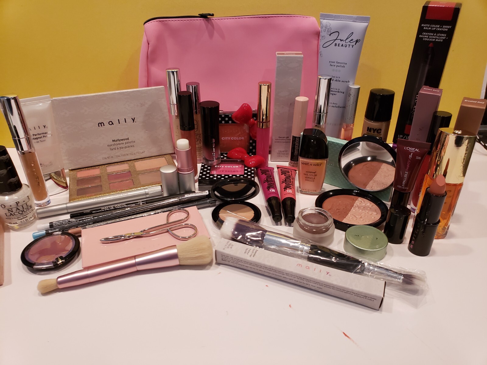 Mally ~ Lot of 50 Assorted Cosmetics. Mixed assorted NWOB