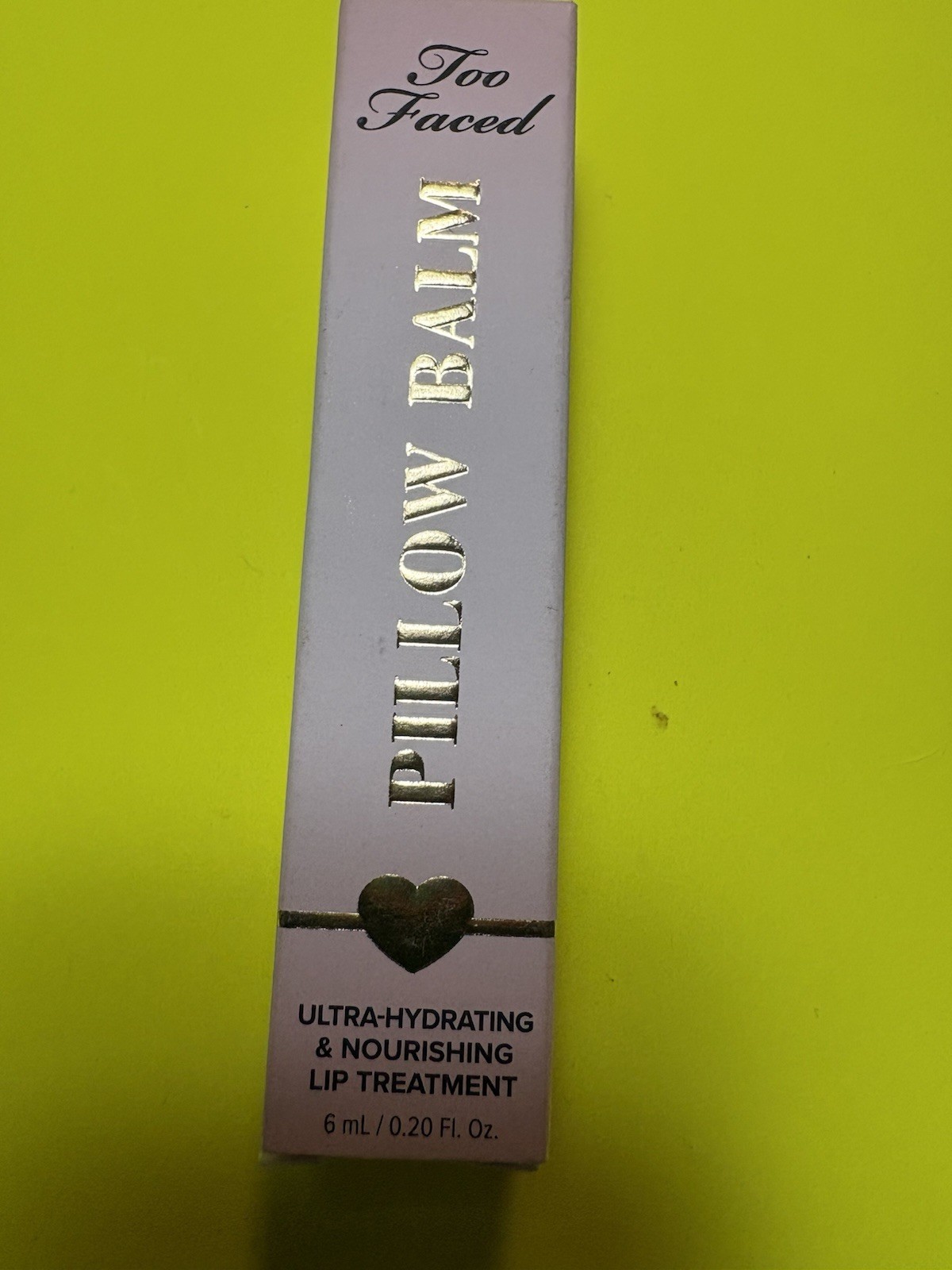 Too Faced Pillow Balm Ice Crystal 0.2 fl oz New in Box