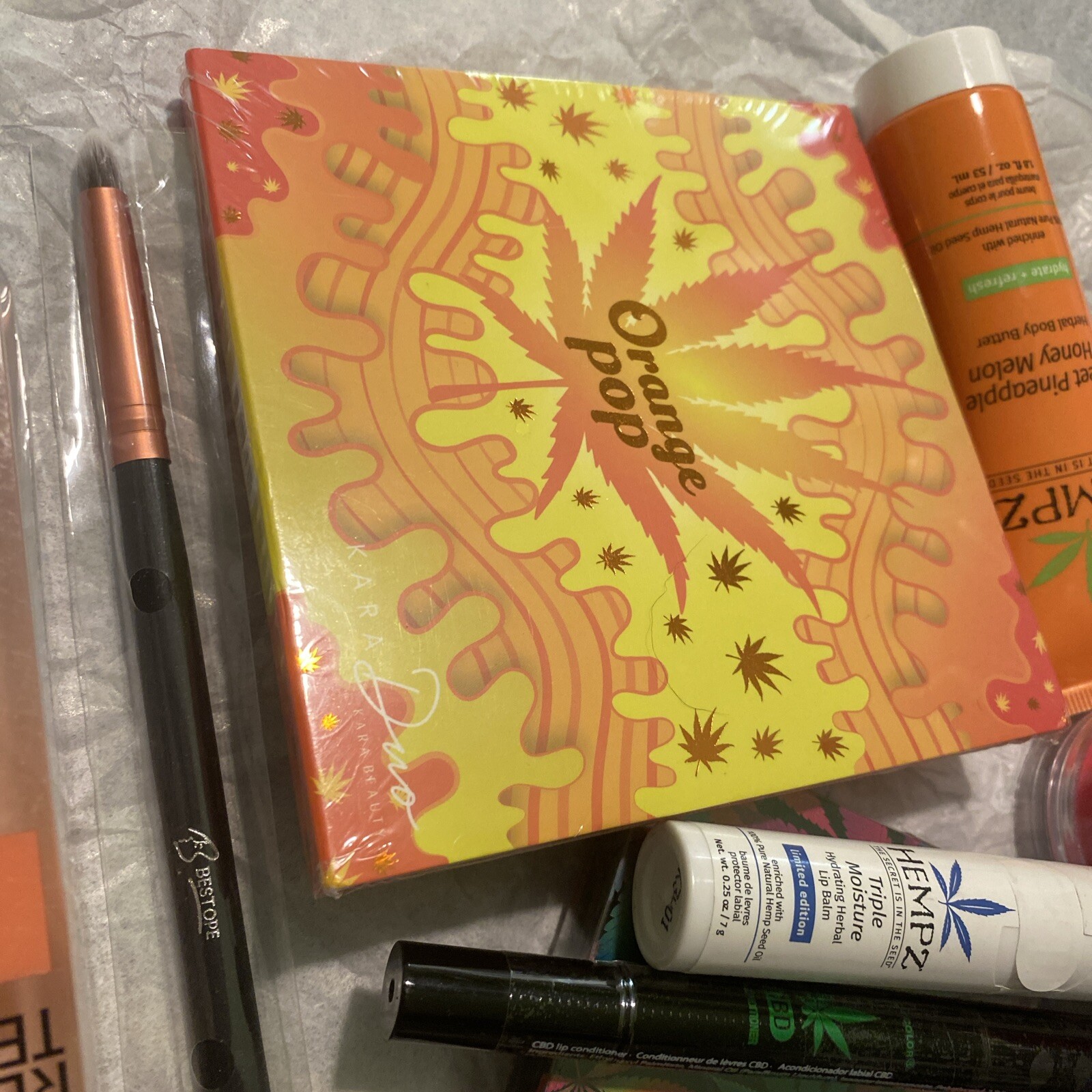 REVOLUTION CHILLED Kara Beauty ORANGE POP THC Palettes HEMPZ RT Brushes MORE🫦