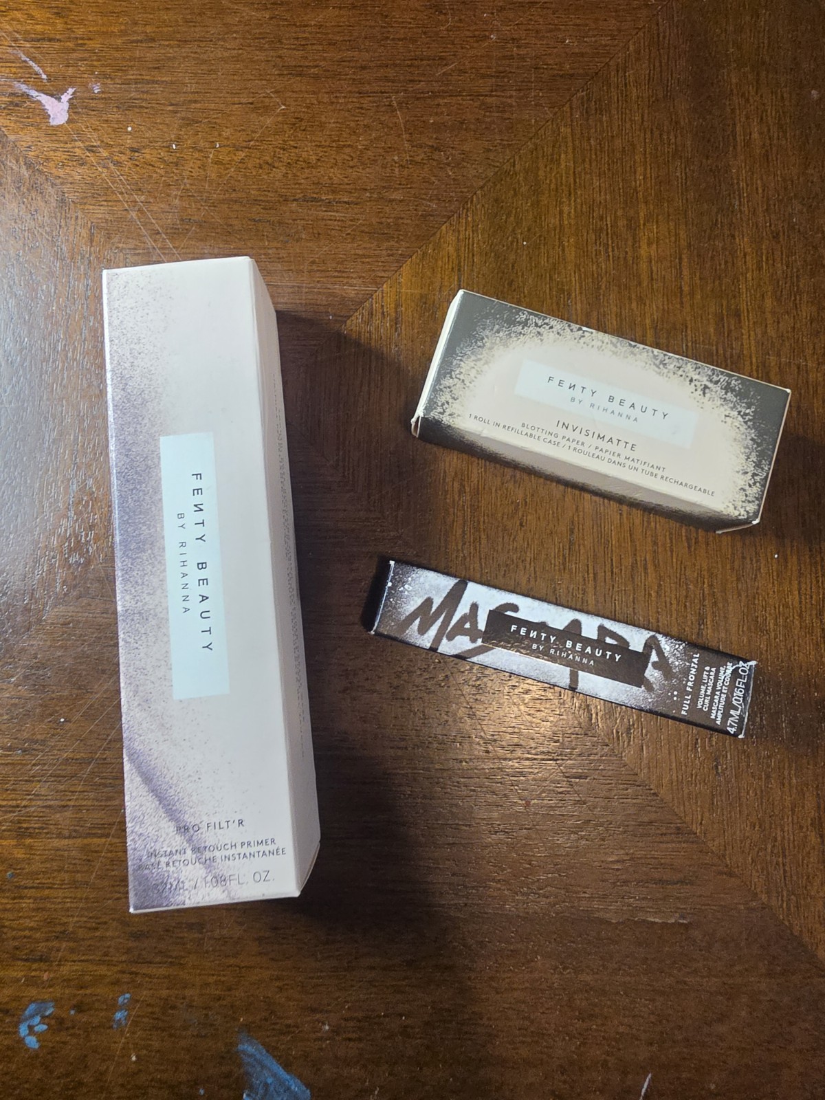 Fenty Beauty Pro Filt’r Instant Retouch Primer Soft Matte Full Frontal Mascara
