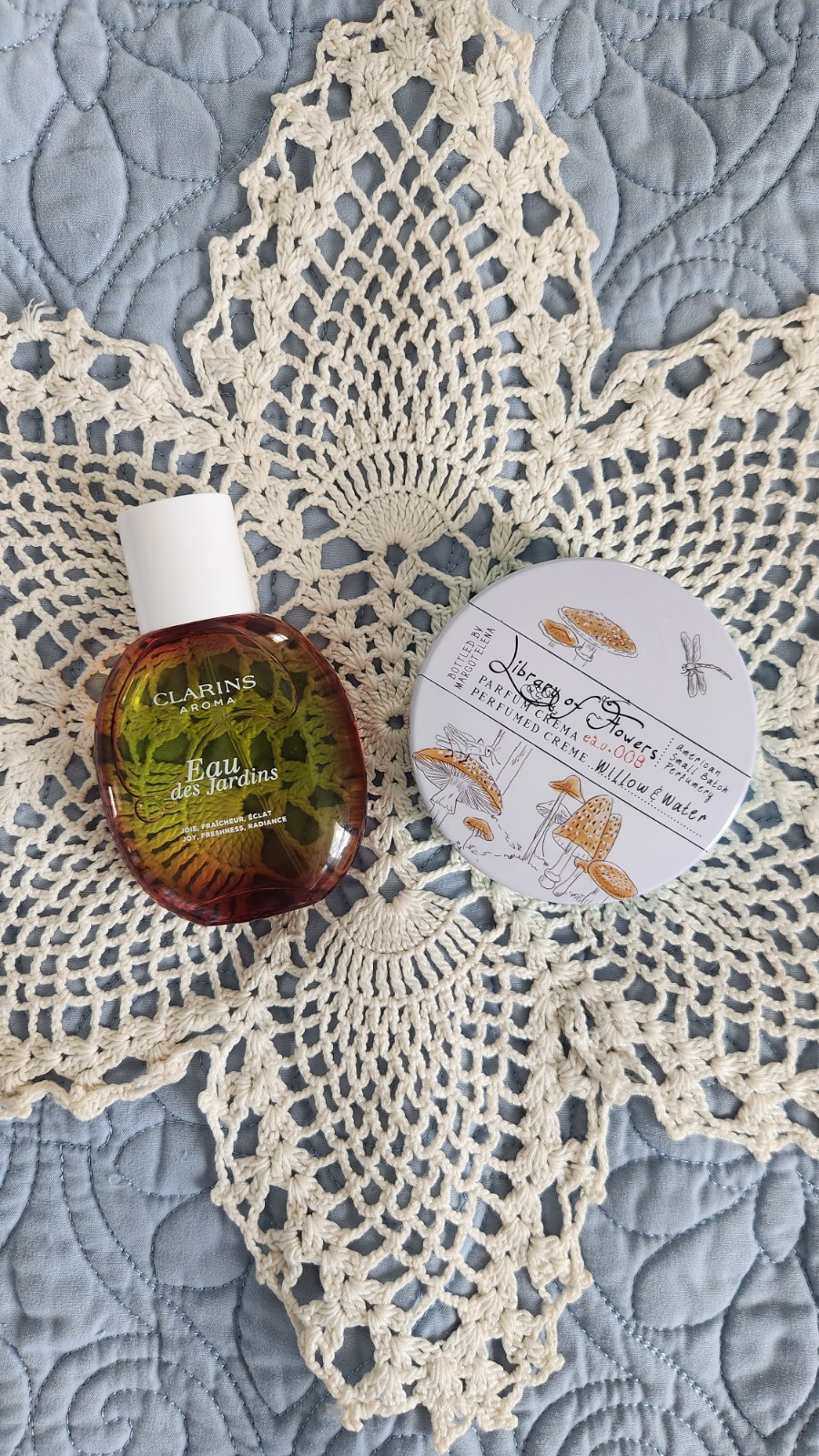CLARINS/LIBRARY OF FLOWERS LOT