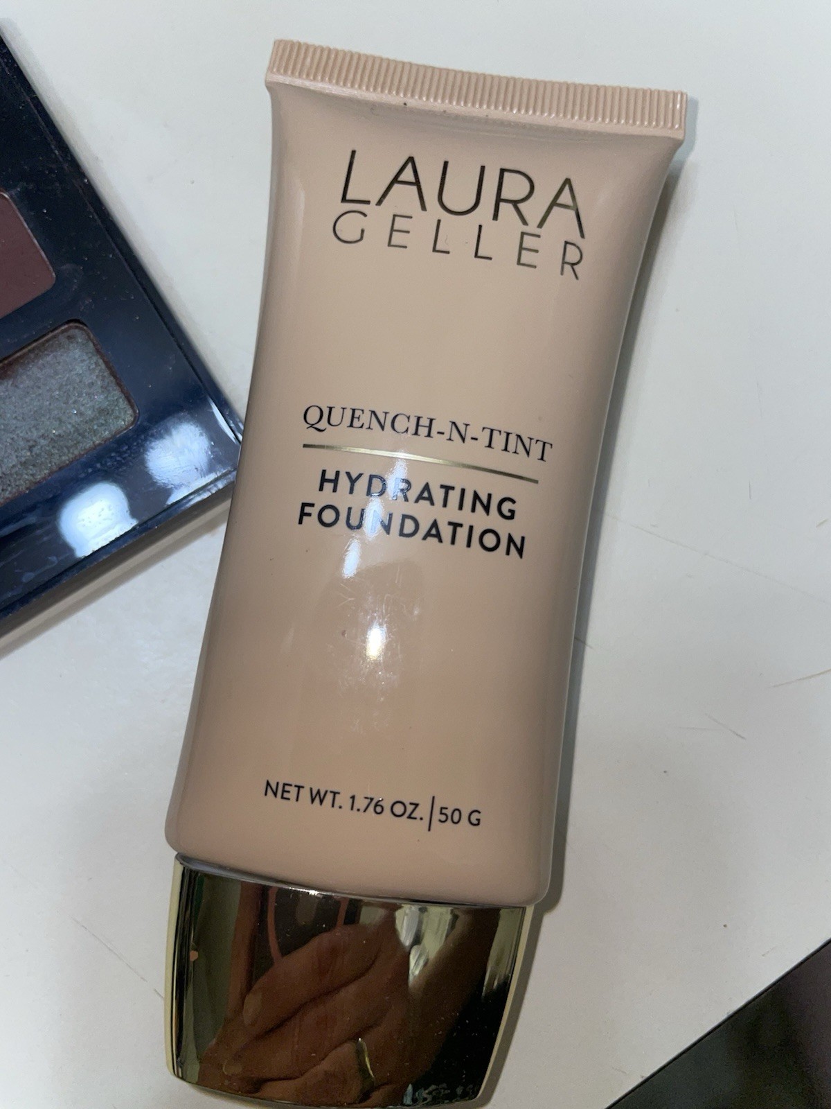 Laura Geller Full Size Foundation Powder and Eyeshadow Set