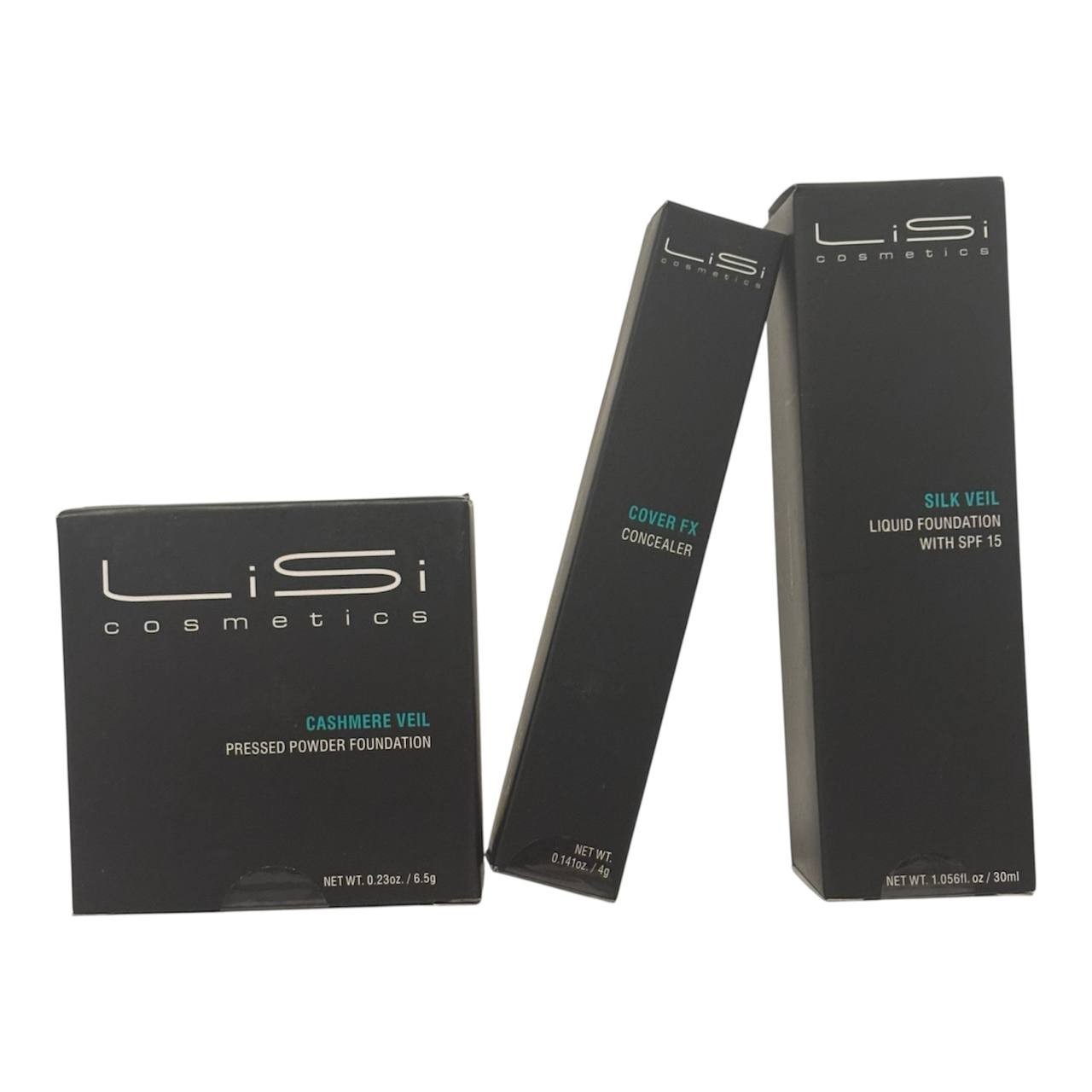 LiSi Cosmetics Lipstick Foundation Concealer Makeup Set New Multiple Options