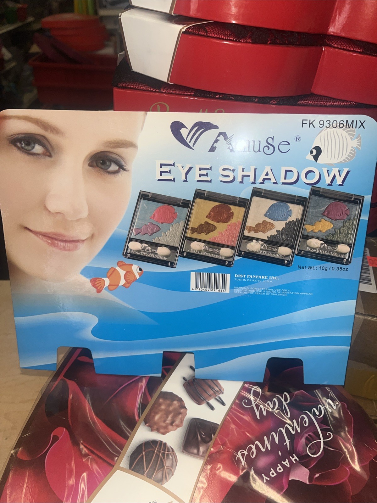 24 Pc Amuse Eye Shadow advertising stand Wholesalers Lot Fk9306 Mix bulk deal